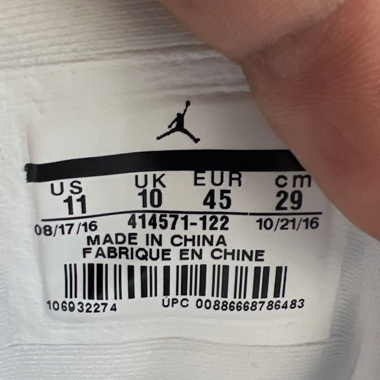 Size 11 - Air Jordan 13 Retro Chicago 2017 (414571-122)