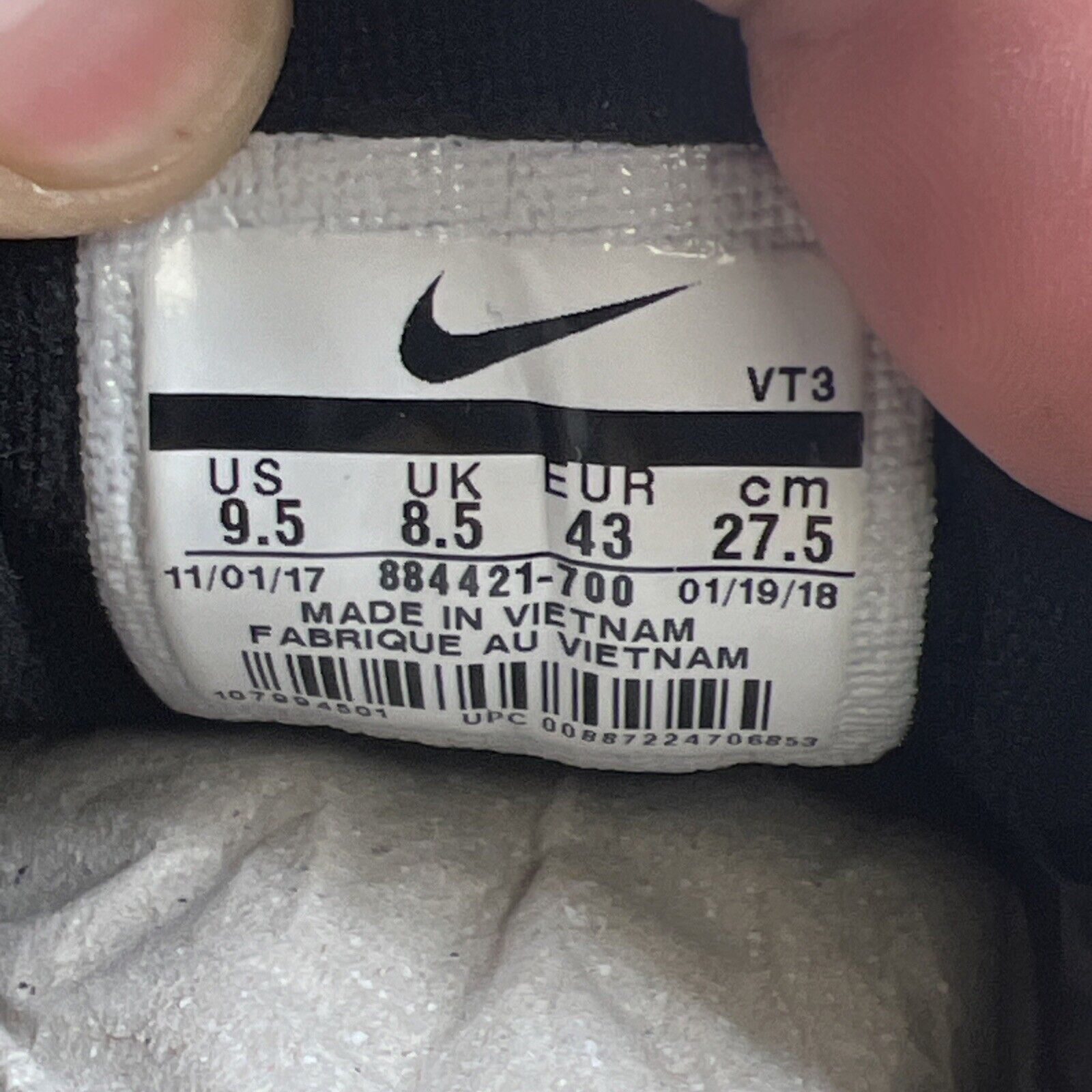 Size 9.5 - Nike Air Max 97 OG QS Metallic Gold (884421-700)