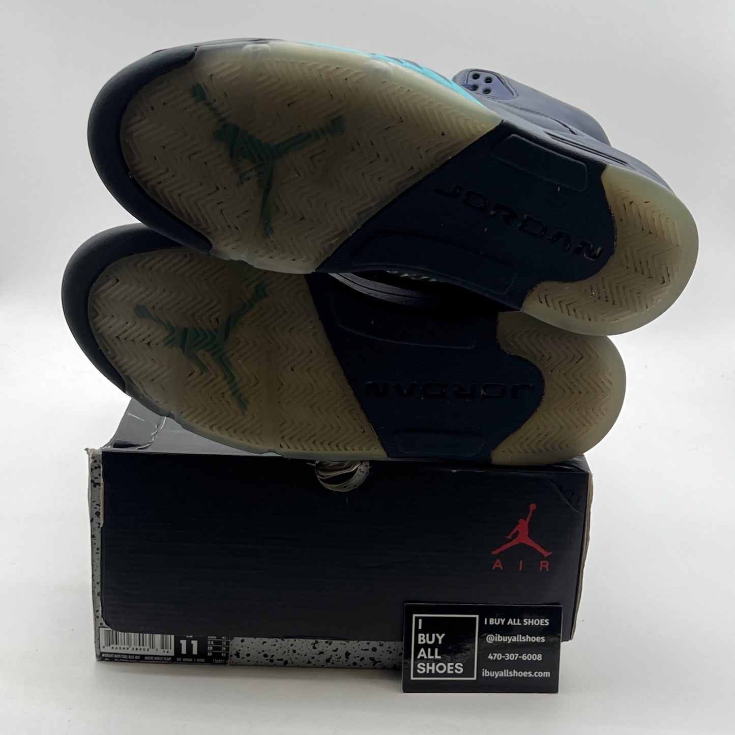Size 11 - Air Jordan 5 Retro Pre-Grape (136027-405)