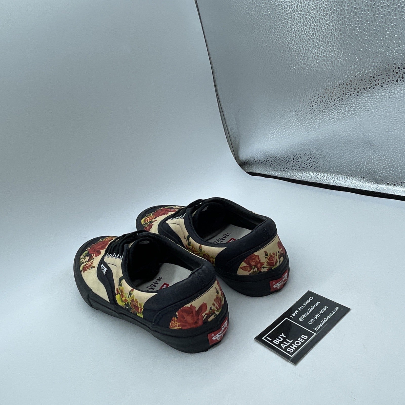 Size 9.5 - Supreme Jean Paul Gaultier JPG Vans Era Pro Men's Floral (721454)