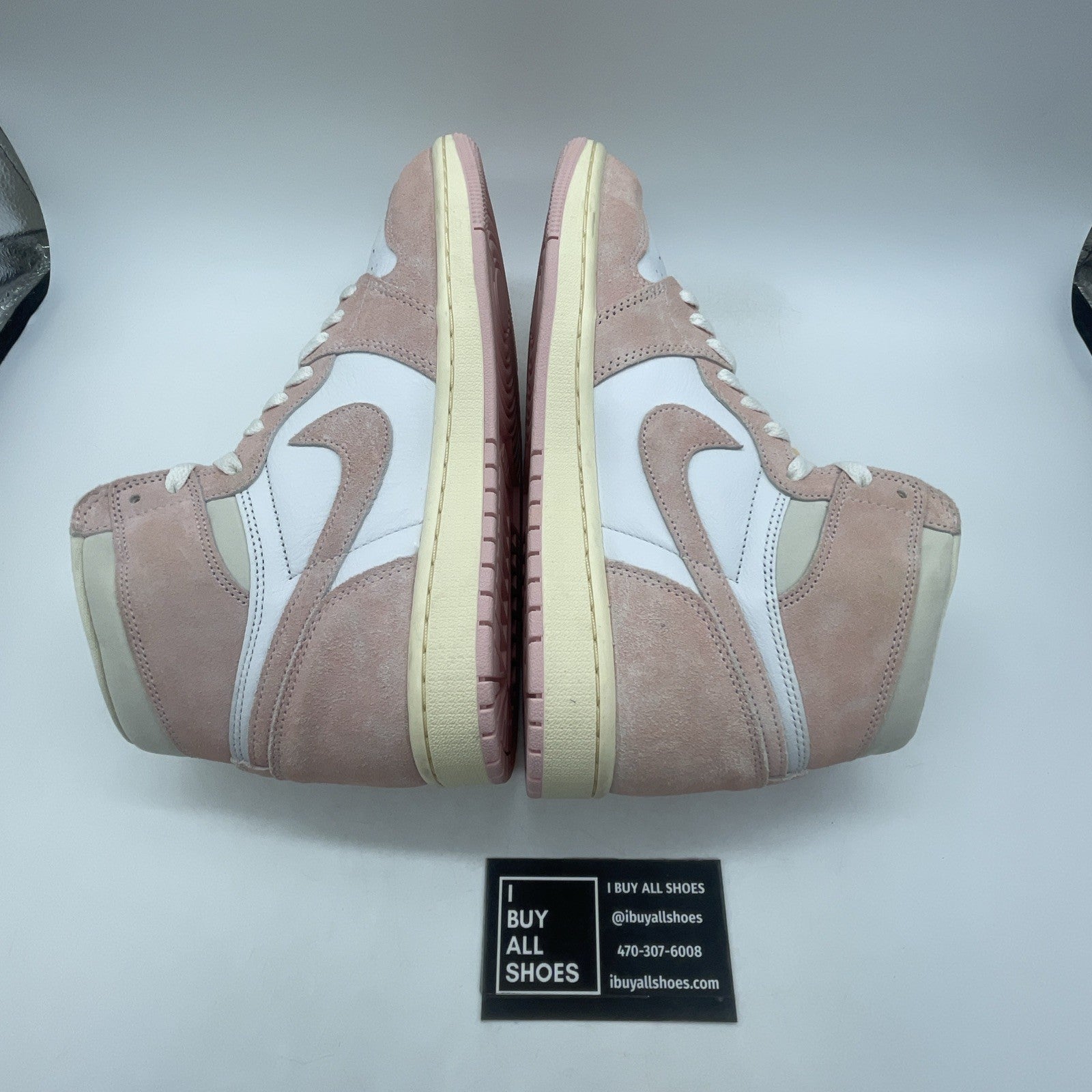 Size 9.5W - Air Jordan 1 Retro OG High Washed Pink (FD2596-600)