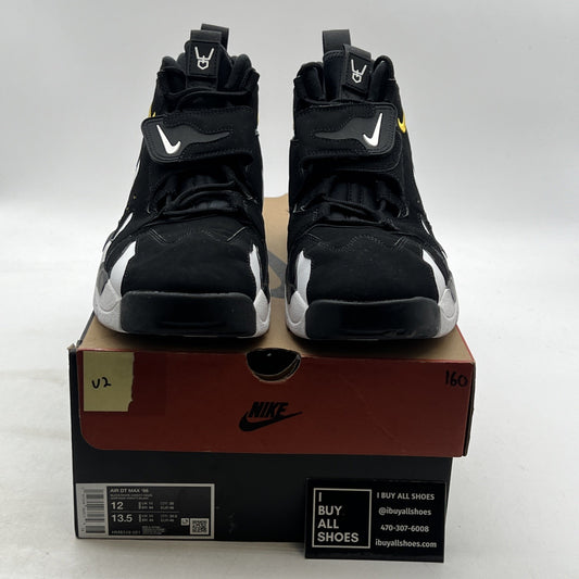 Size 12 -  Air Dt Max ‘96 Black White 2024 Yellow Suede Leather  (HM8249-001)
