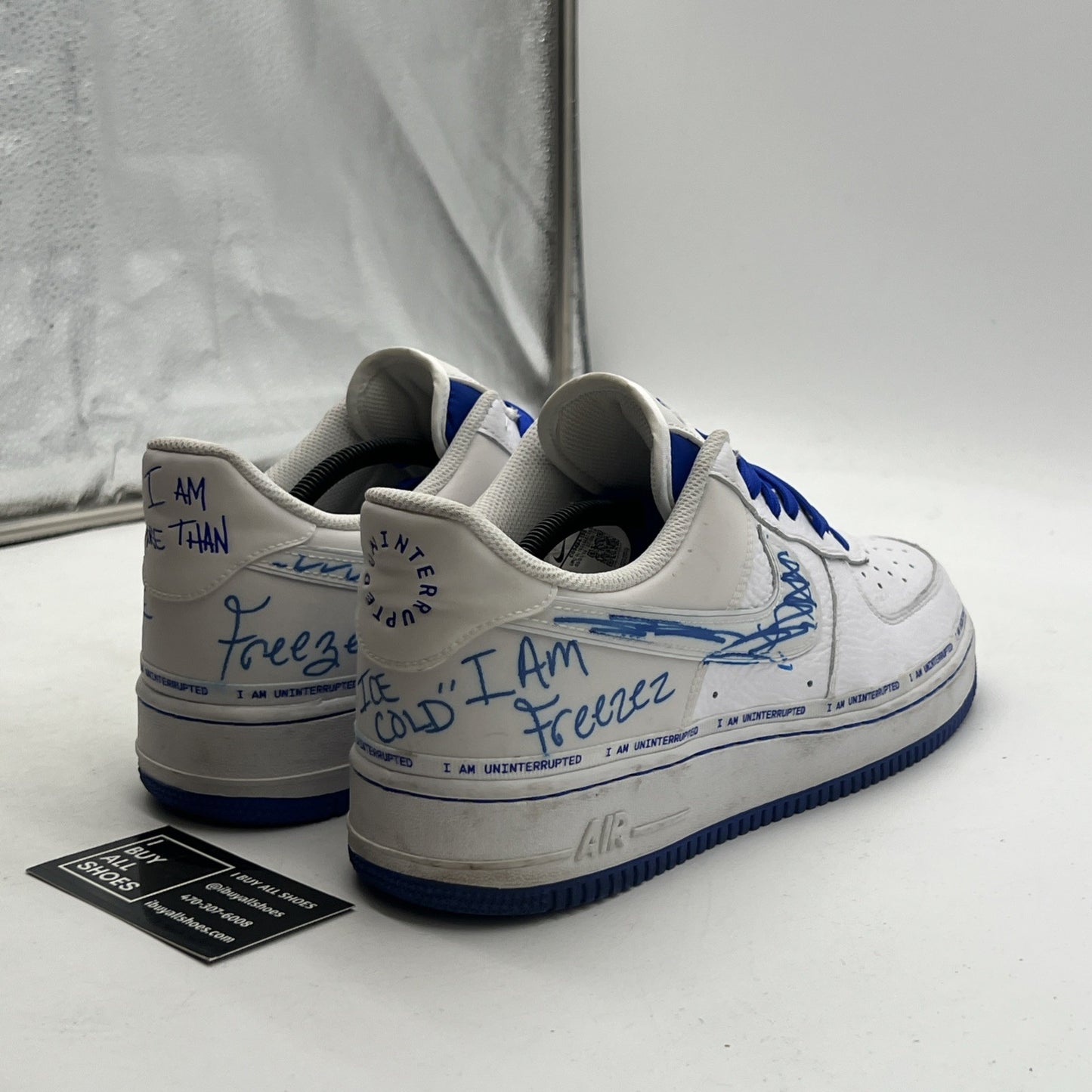 Size 11.5 - Nike Uninterrupted x Air Force 1 QS Low More Than (CQ0494-100)