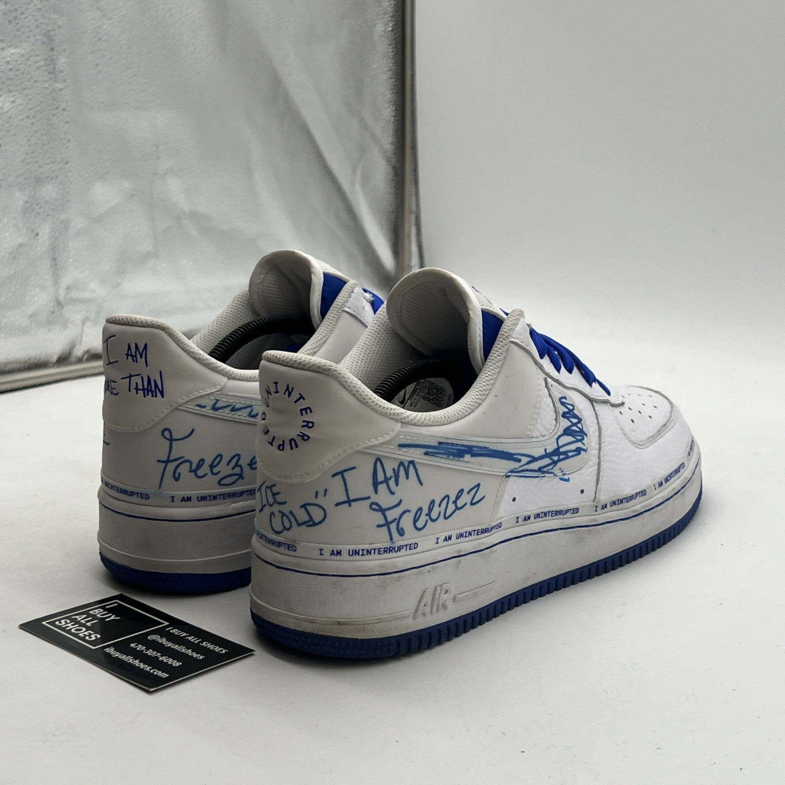 Size 11.5 - Nike Uninterrupted x Air Force 1 QS Low More Than (CQ0494-100)