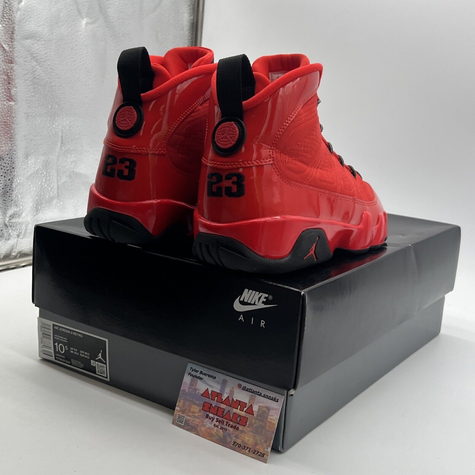 Size 10.5 - Air Jordan 9 Chile Red (CT8019-600)