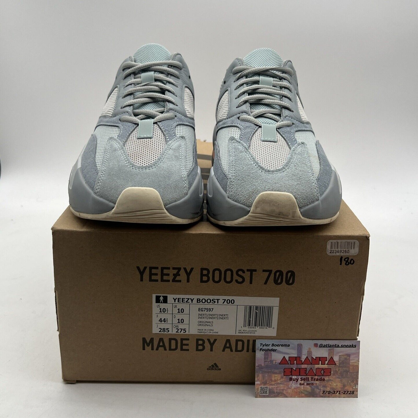 Size 10.5 - adidas Yeezy Boost 700 V1 Inertia (EG7597)