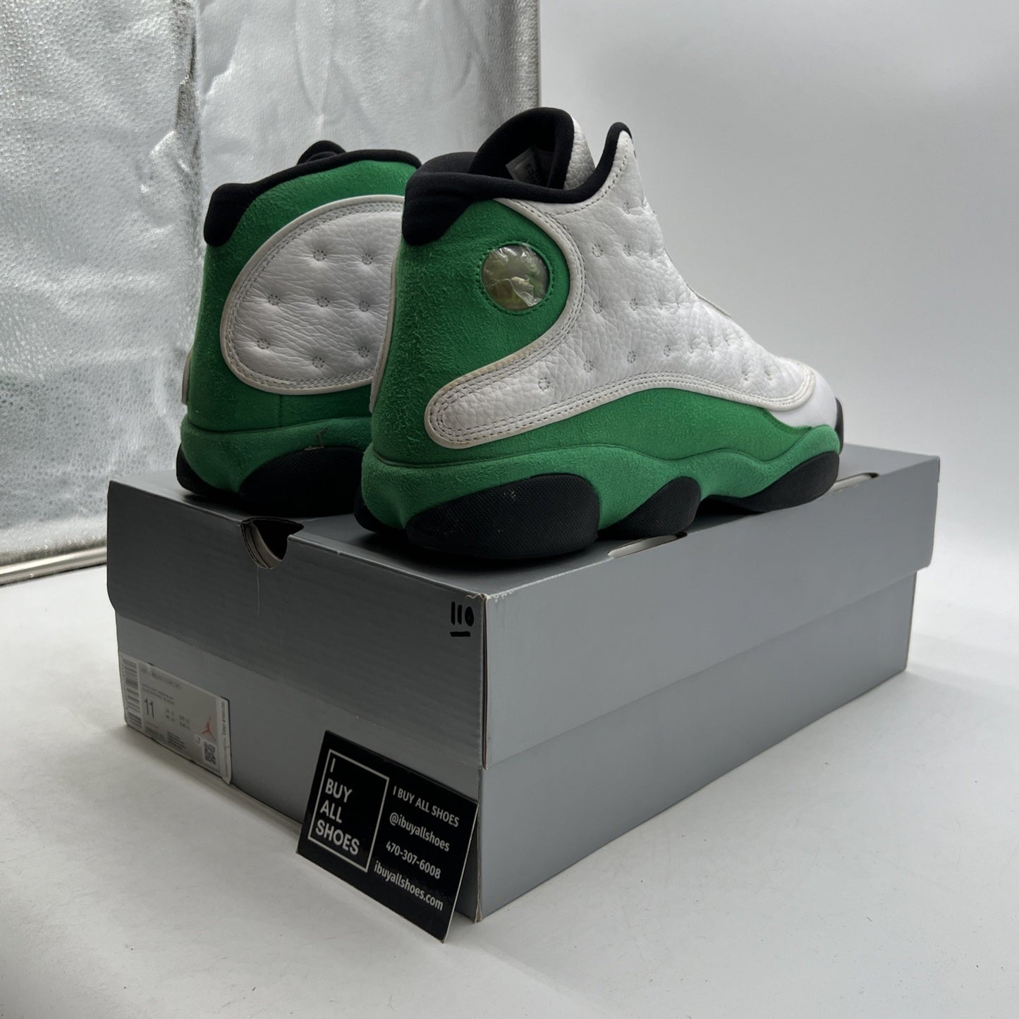 Size 11 - Jordan 13 Retro Lucky Green 2020 - (DB6537-113)