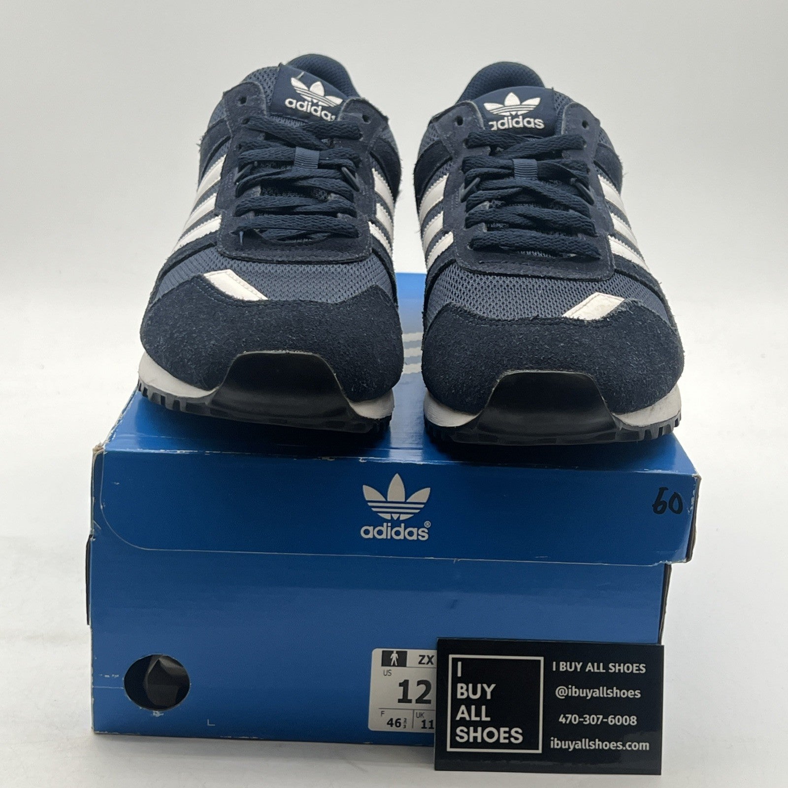 Size 12 - Adidas ZX 700 Collegiate Navy (S76176)
