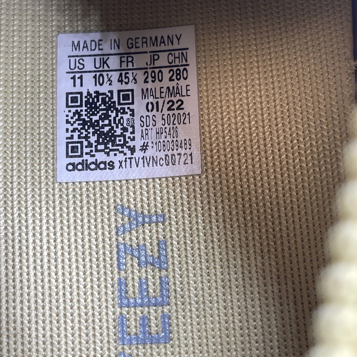 Size 11 - adidas Yeezy 450 Sulfur Yellow Suede (HP5426)