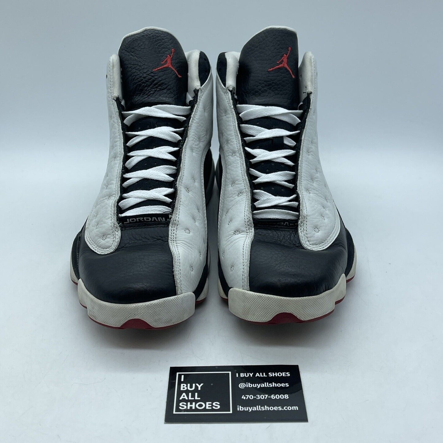 Size 11 - Air Jordan 13 Retro 2013 He Got Game Black White Suede (309259-104)