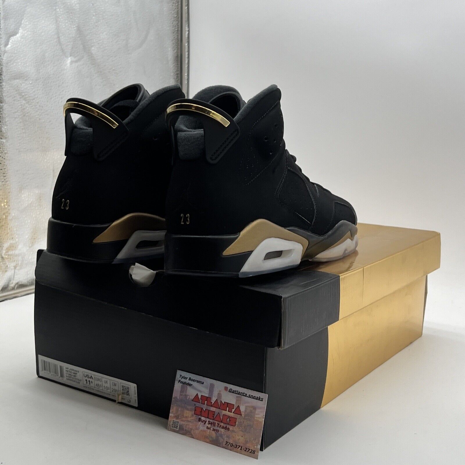 Size 11.5 - Air Jordan 6 Retro Defining Moments 2020 (CT4954-007)