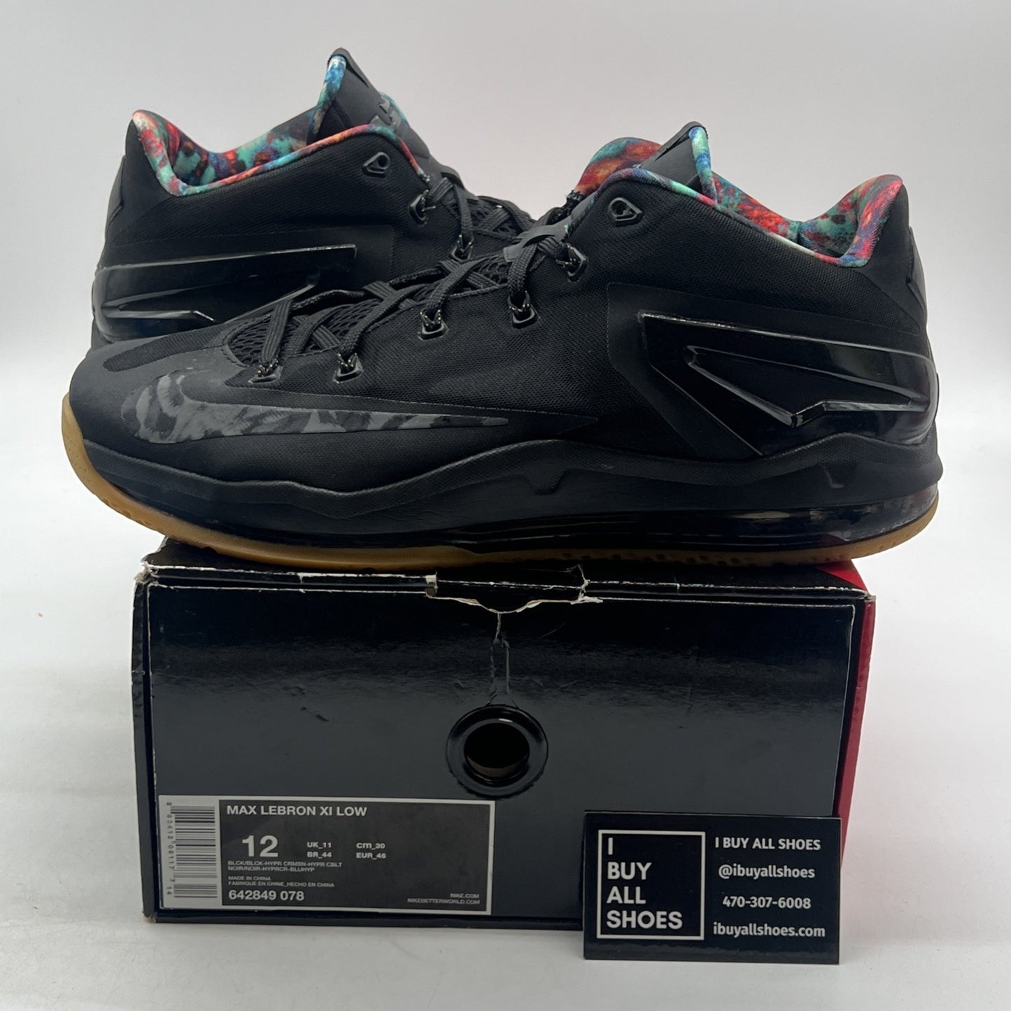 Size 12 - Nike Max LeBron 11 Low Gum (642849-078)