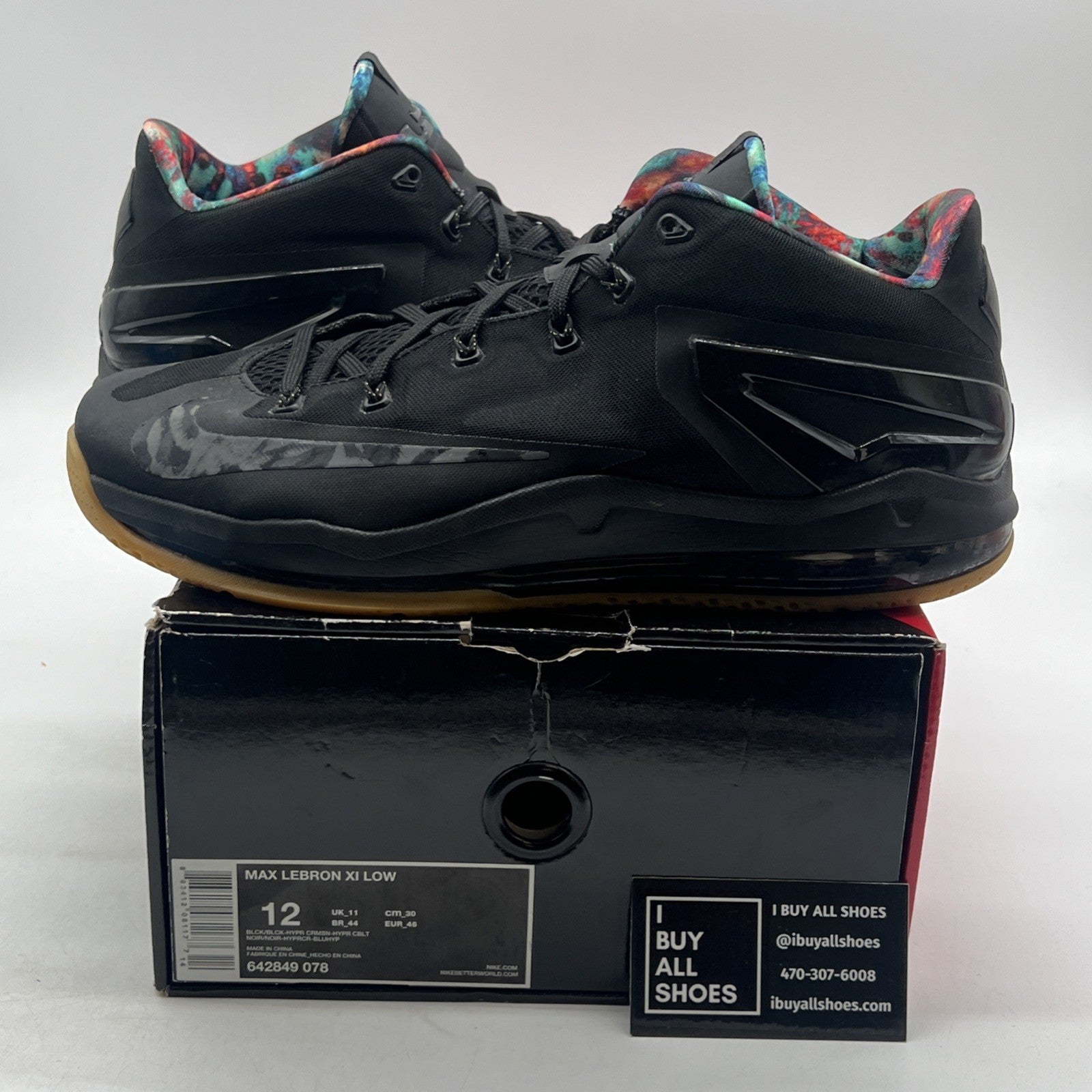 Size 12 - Nike Max LeBron 11 Low Gum (642849-078)