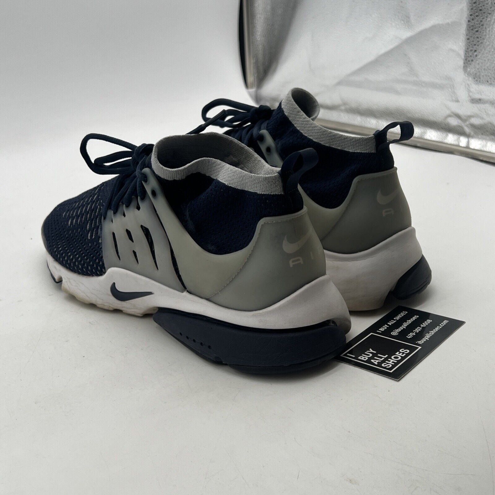 Size 12 - Nike Air Presto Flyknit Ultra Collegiate Navy (835570-402)
