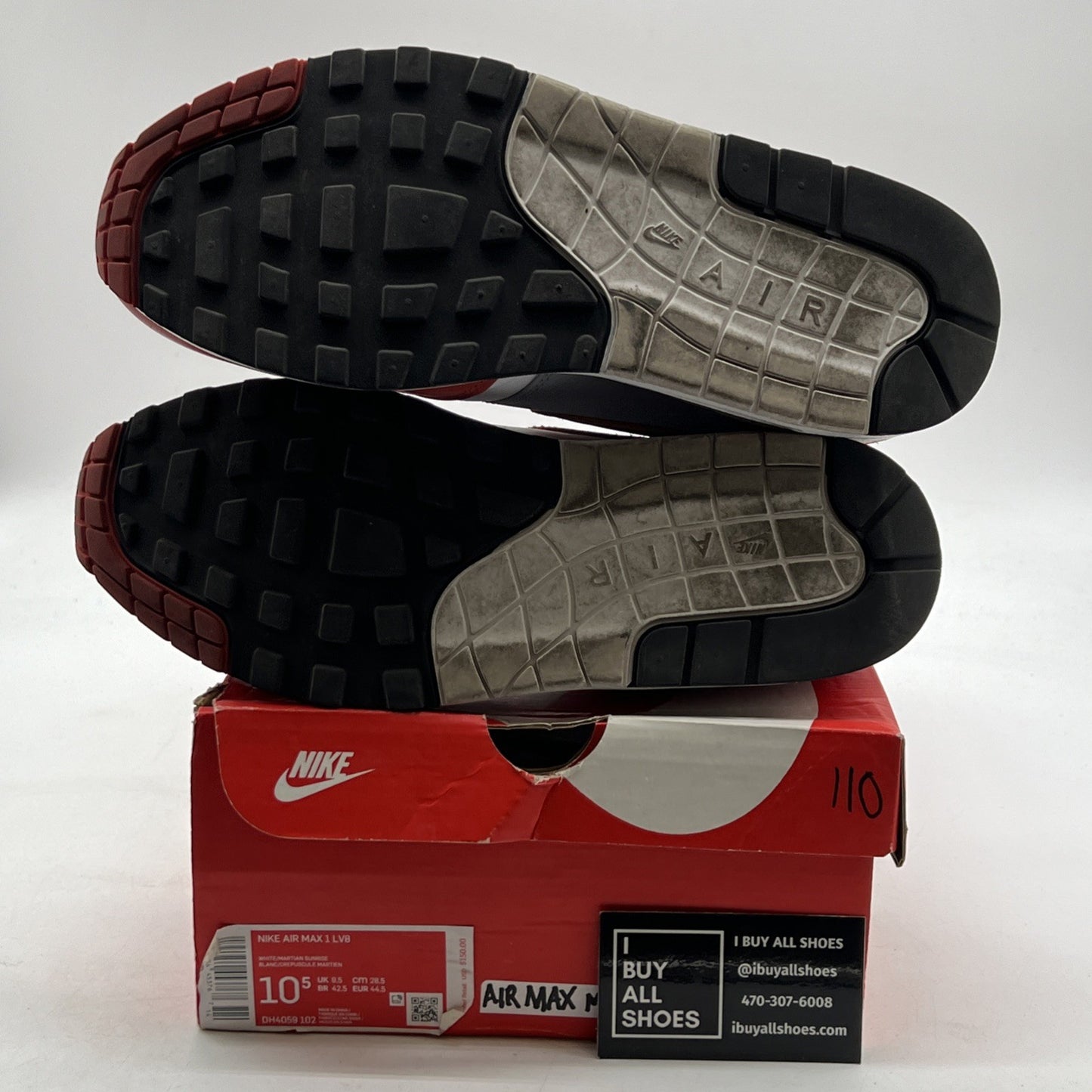 Size 10.5 - Nike Air Max 1 LV8 Martian Sunrise (DH4059-102)