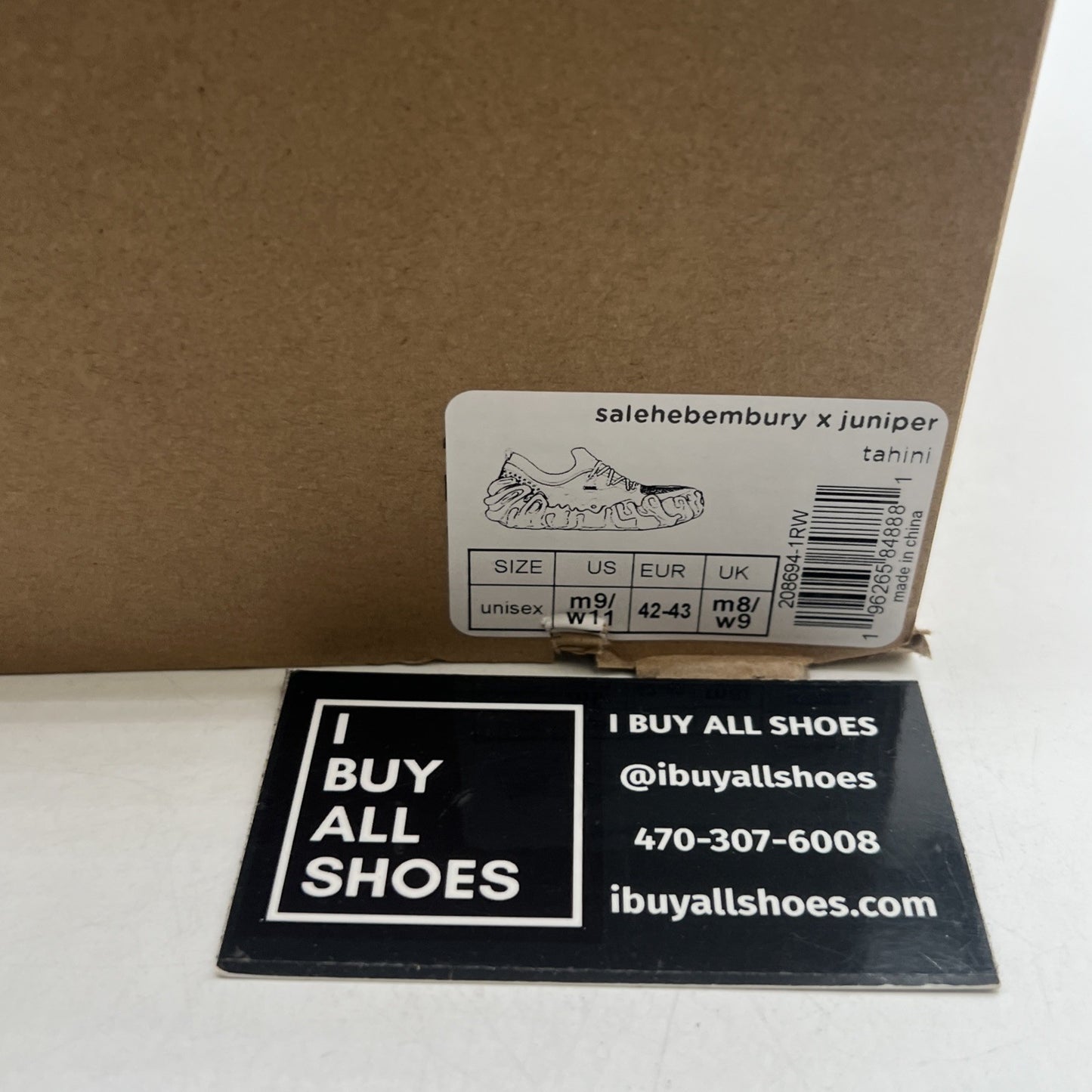 Size 9 - Crocs Salehe Bembury x Pollex Juniper Tahini (208694-1RW)