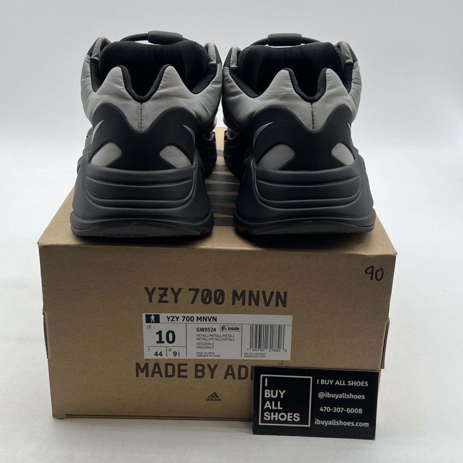 Size 10 - adidas Yeezy Boost 700 MNVN Metallic (GW9524)