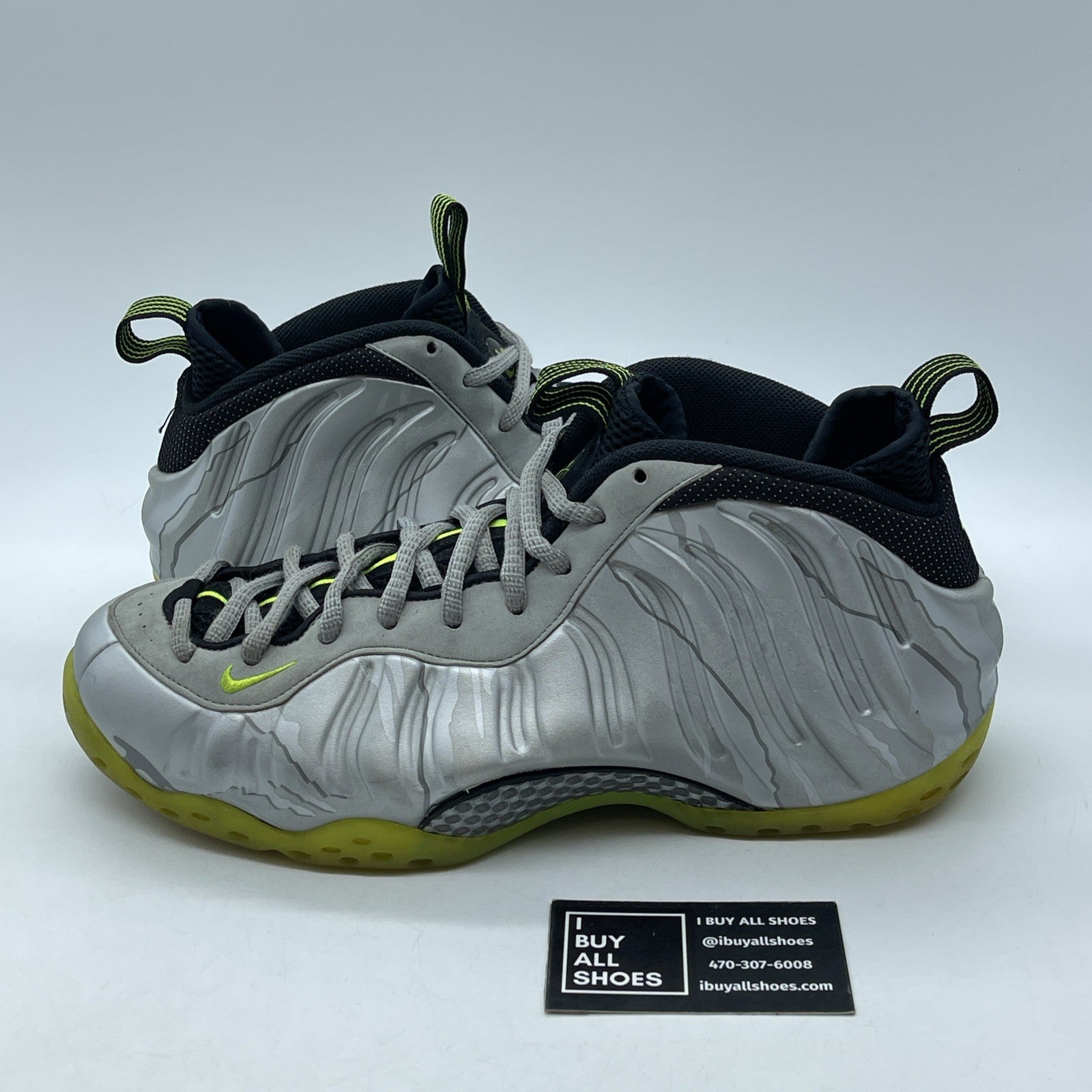 Size 12 - Nike Air Foamposite One Prm Metallic Camo Black Suede (575420-004)