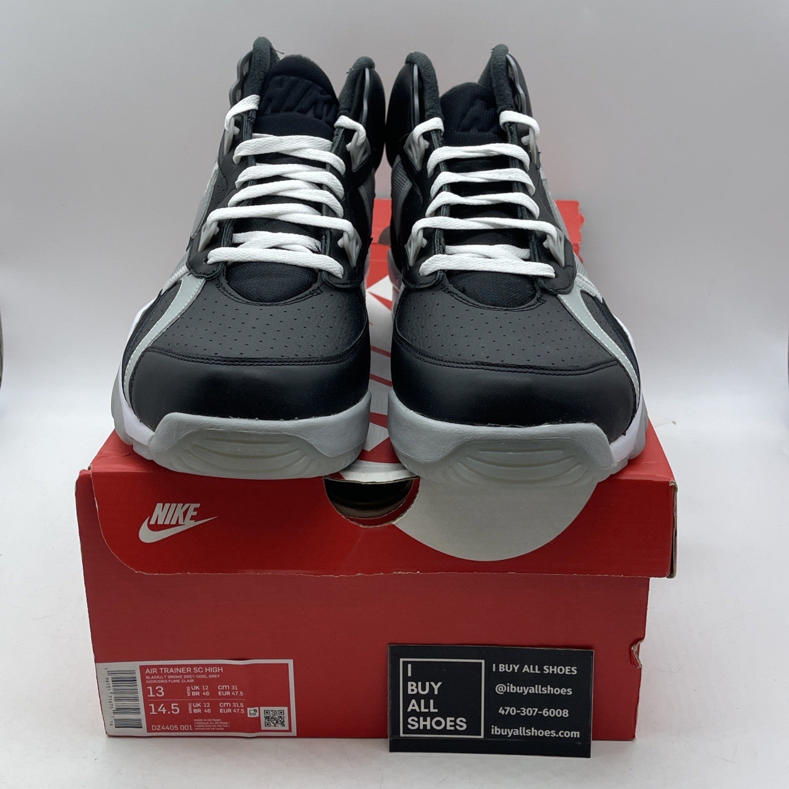 Size 13 - Nike Air Trainer SC High Raiders (DZ4405-001)