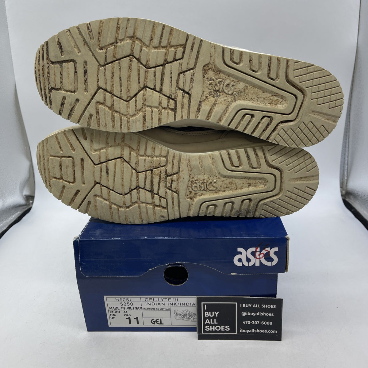 Size 11 - Asics Gel-Lyte III Japanese Denim Indian (H625L5050)