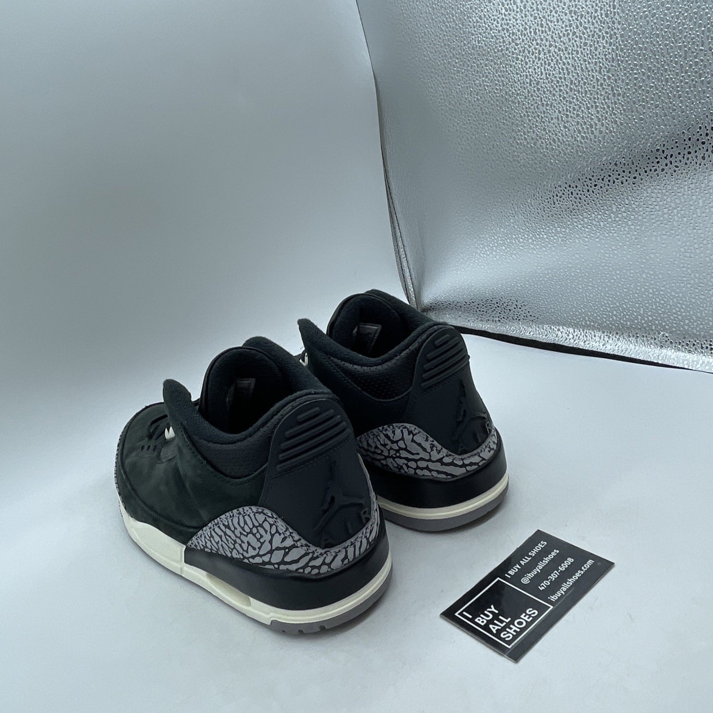 Size 11.5W - Air Jordan 3 Retro Mid Off Noir (CK9246-001)