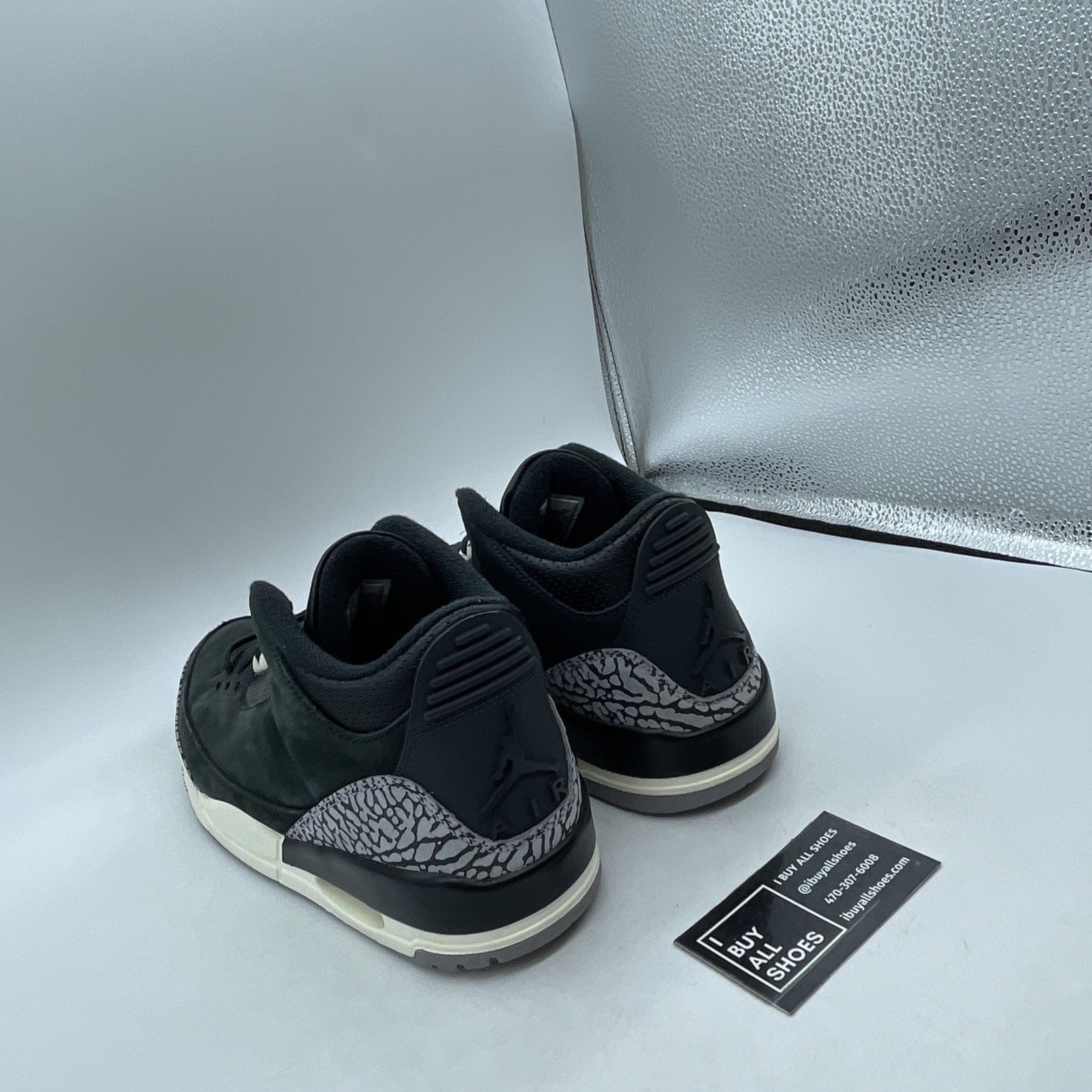 Size 11.5W - Air Jordan 3 Retro Mid Off Noir (CK9246-001)