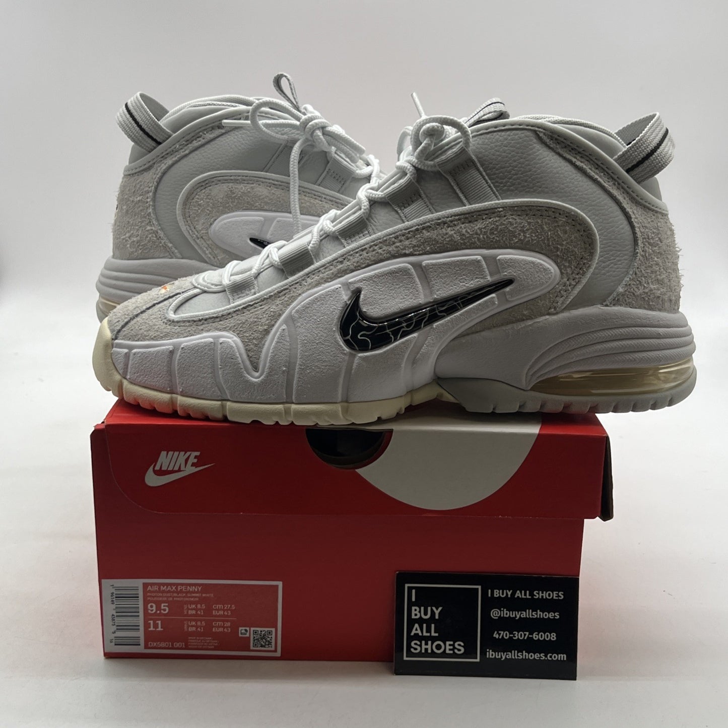 Size 9.5 - Nike Air Max Penny 1 Photon Dust (DX5801-001)