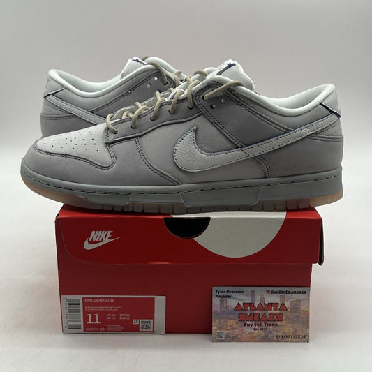 Size 11 - Nike Dunk Low Wolf Grey Pure Platinum Suede (DX3722-001)