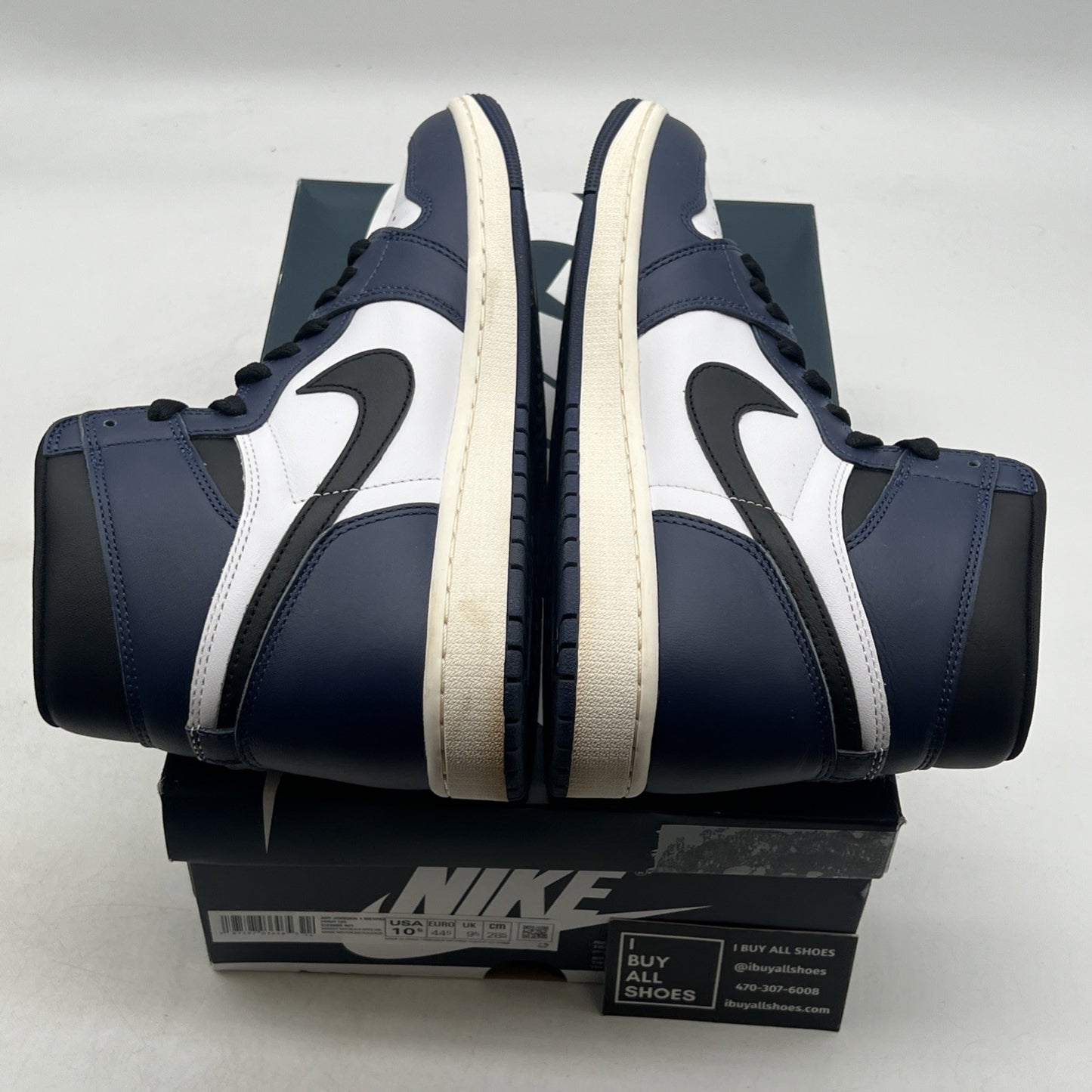 Size 10.5 - Air Jordan 1 Retro OG High Midnight Navy (DZ5485-401)