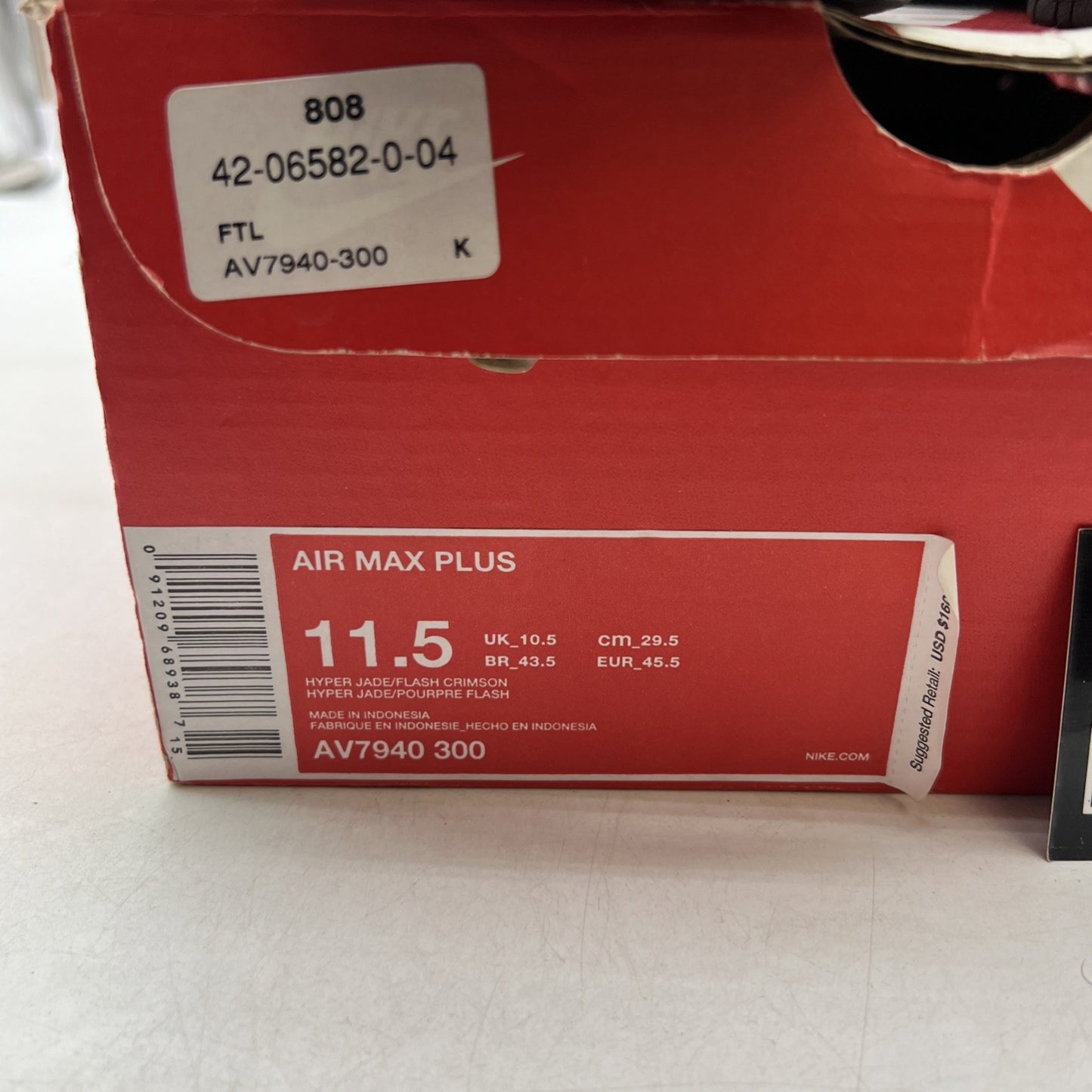 Size 11.5 - Nike Air Max Plus Discover Your Air (AV7940-300)