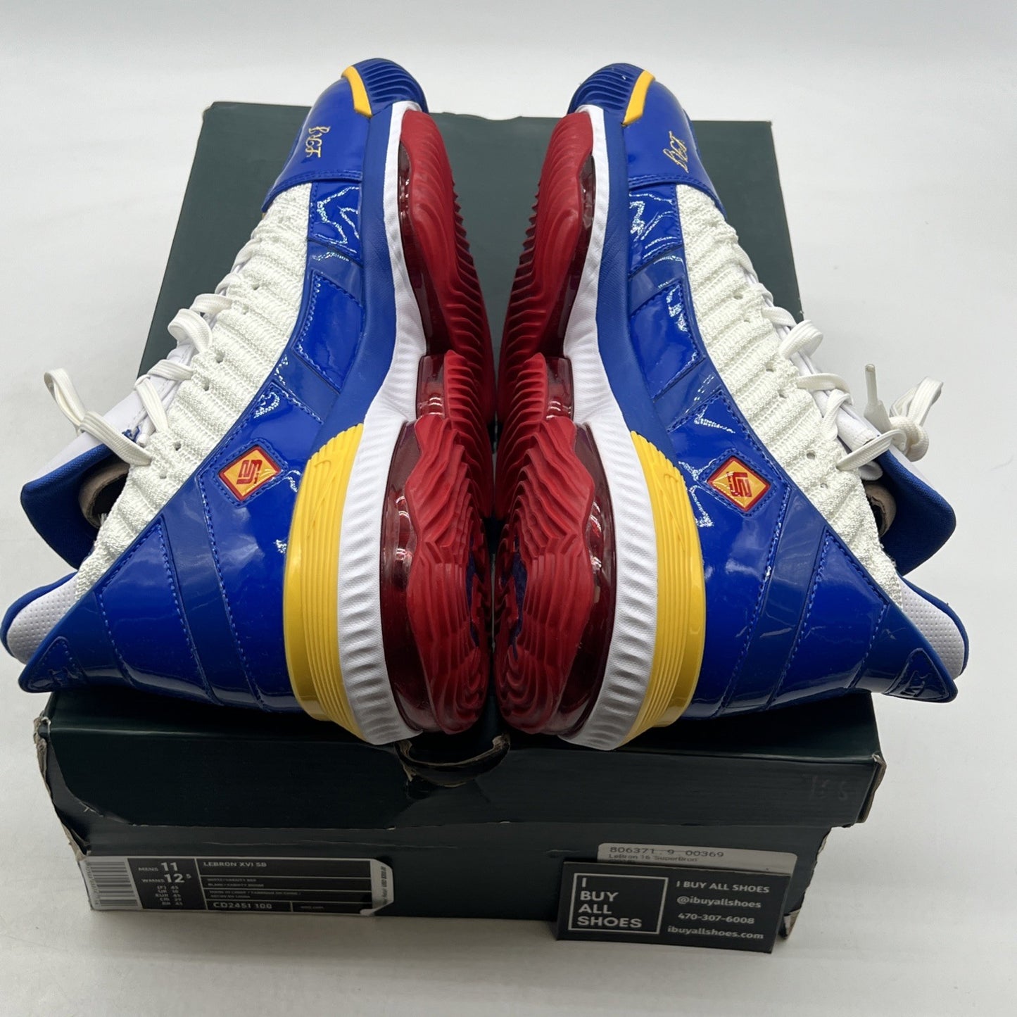 Size 11 - Nike LeBron 16 SuperBron (CD2451-100)