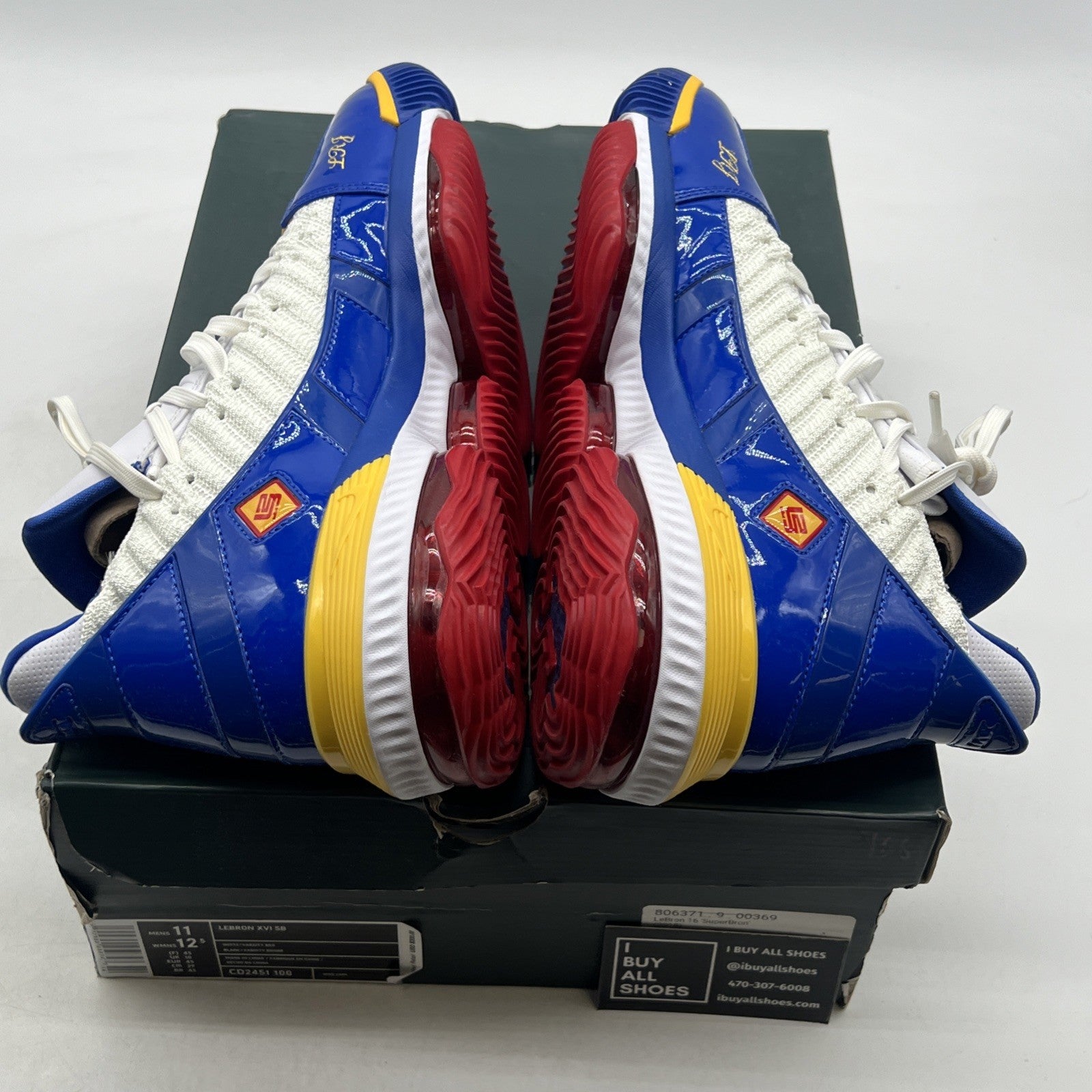 Size 11 - Nike LeBron 16 SuperBron (CD2451-100)