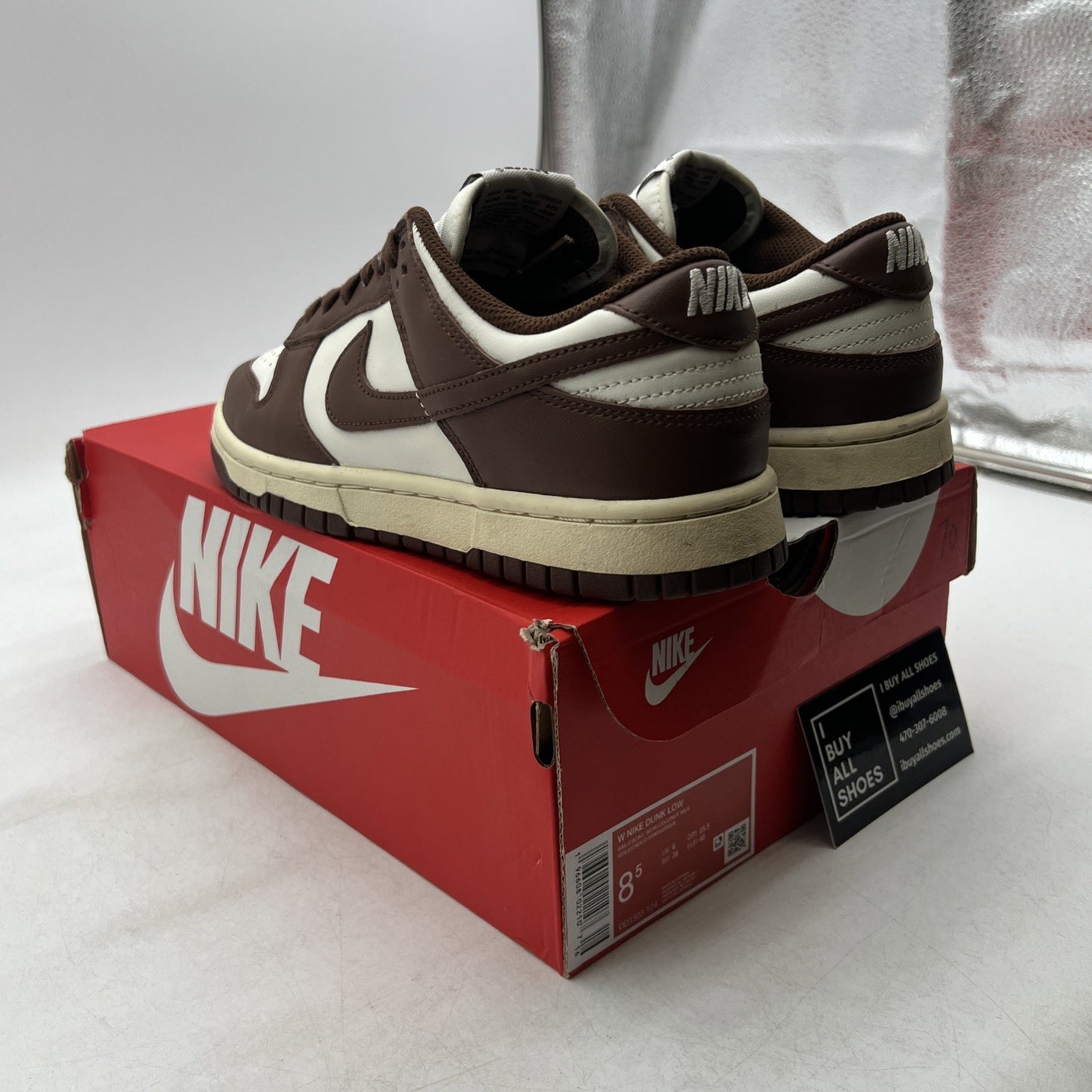 Size 8.5 - Nike Dunk Low Cacao Wow W (DD1503-124)