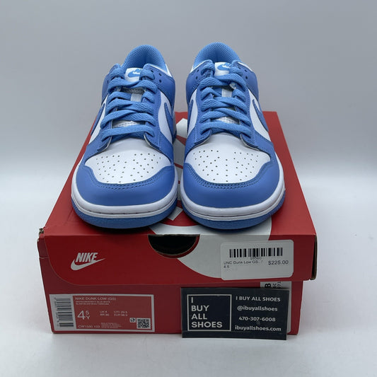 Size 4.5Y - Nike Dunk Low University Blue white Leather (CW1590-103)