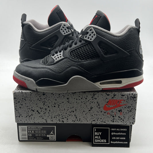 Size 11.5 - Air Jordan 4 Retro Bred Reimagined (FV5029-006)