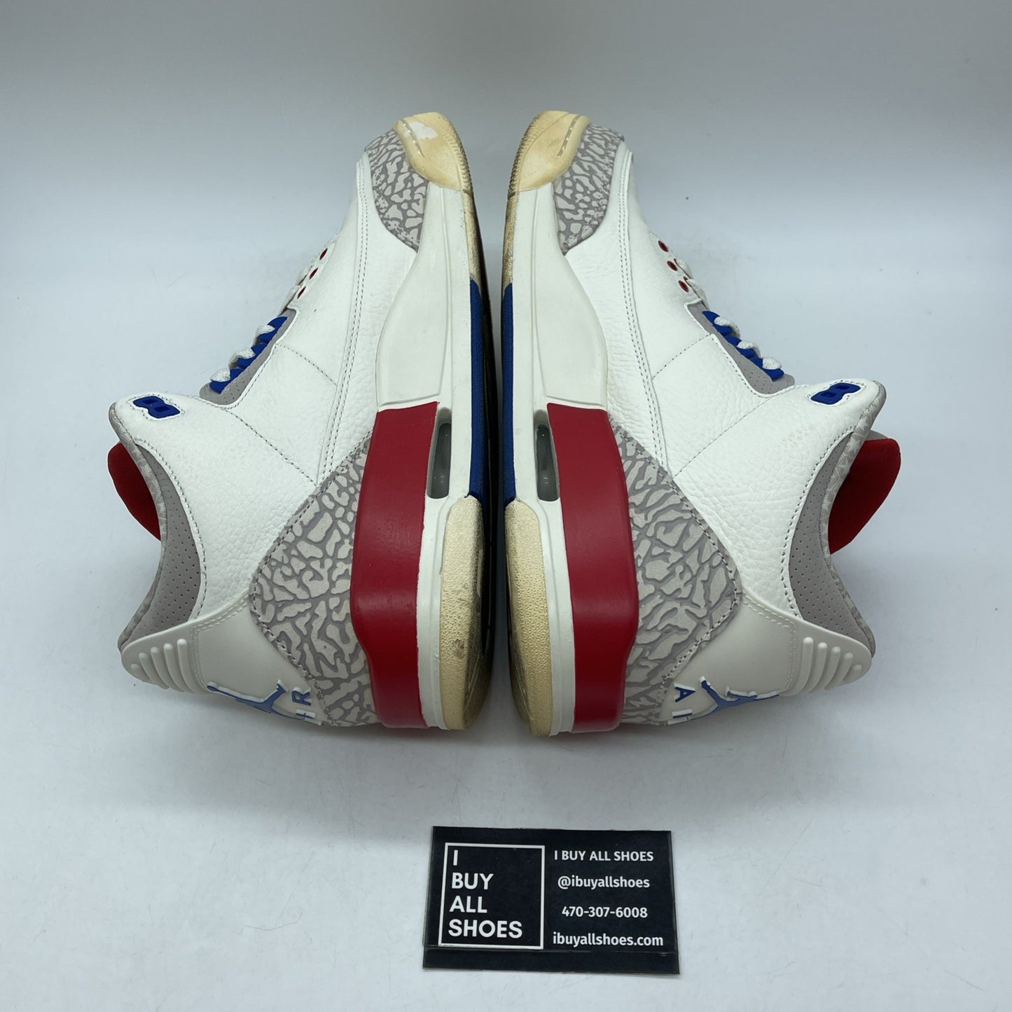 Size 10.5 - Air Jordan 3 Retro International Flight Suede Leather (136064-140)
