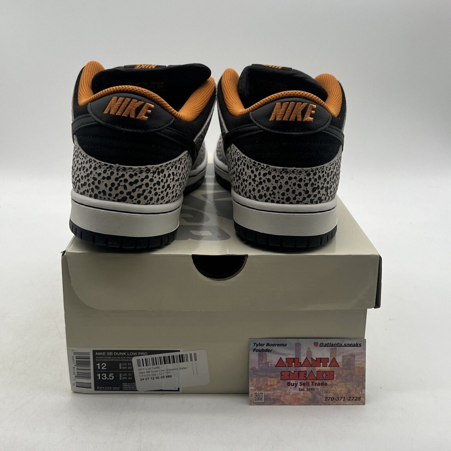 Size 12 - Nike Dunk Pro SB Low Electric Pack (FZ1233-002)