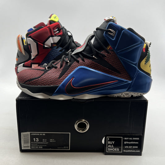Size 13 - Nike LeBron 12 SE What The (802193-909)