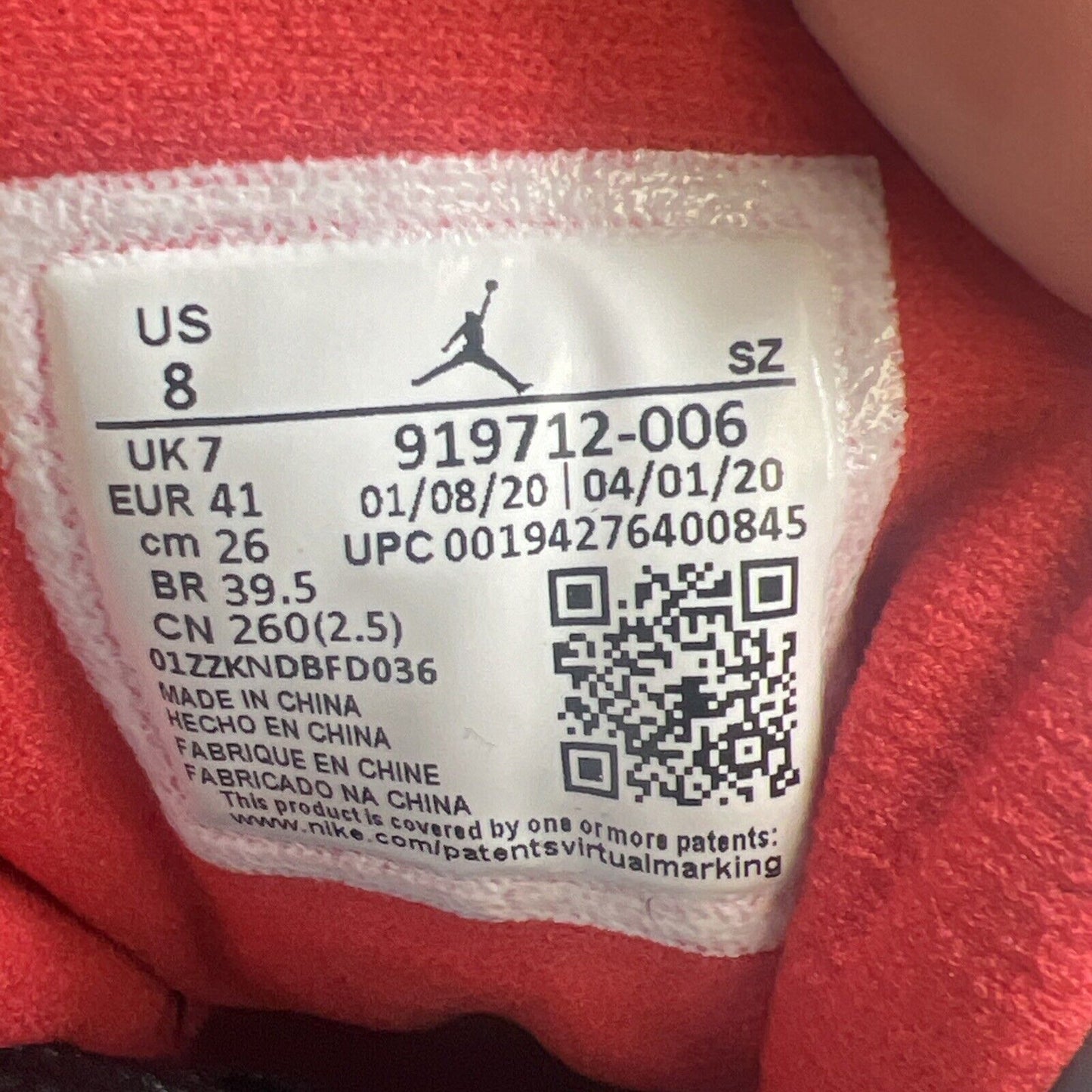 Size 8 - Air Jordan 11 Retro IE Low Black Cement (919712-006)