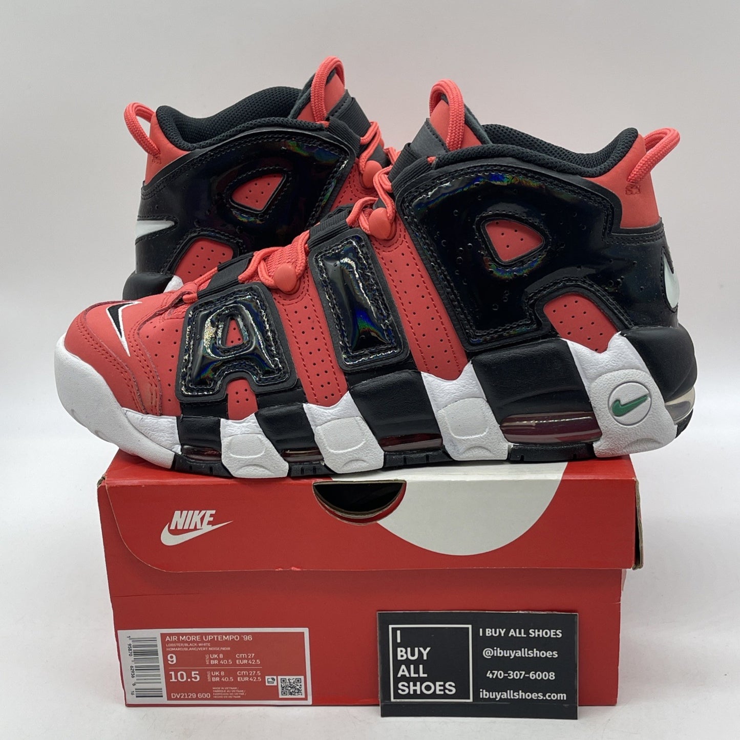 Size 9 - Nike Air More Uptempo I Got Next Suede Leather (DV2129-600)