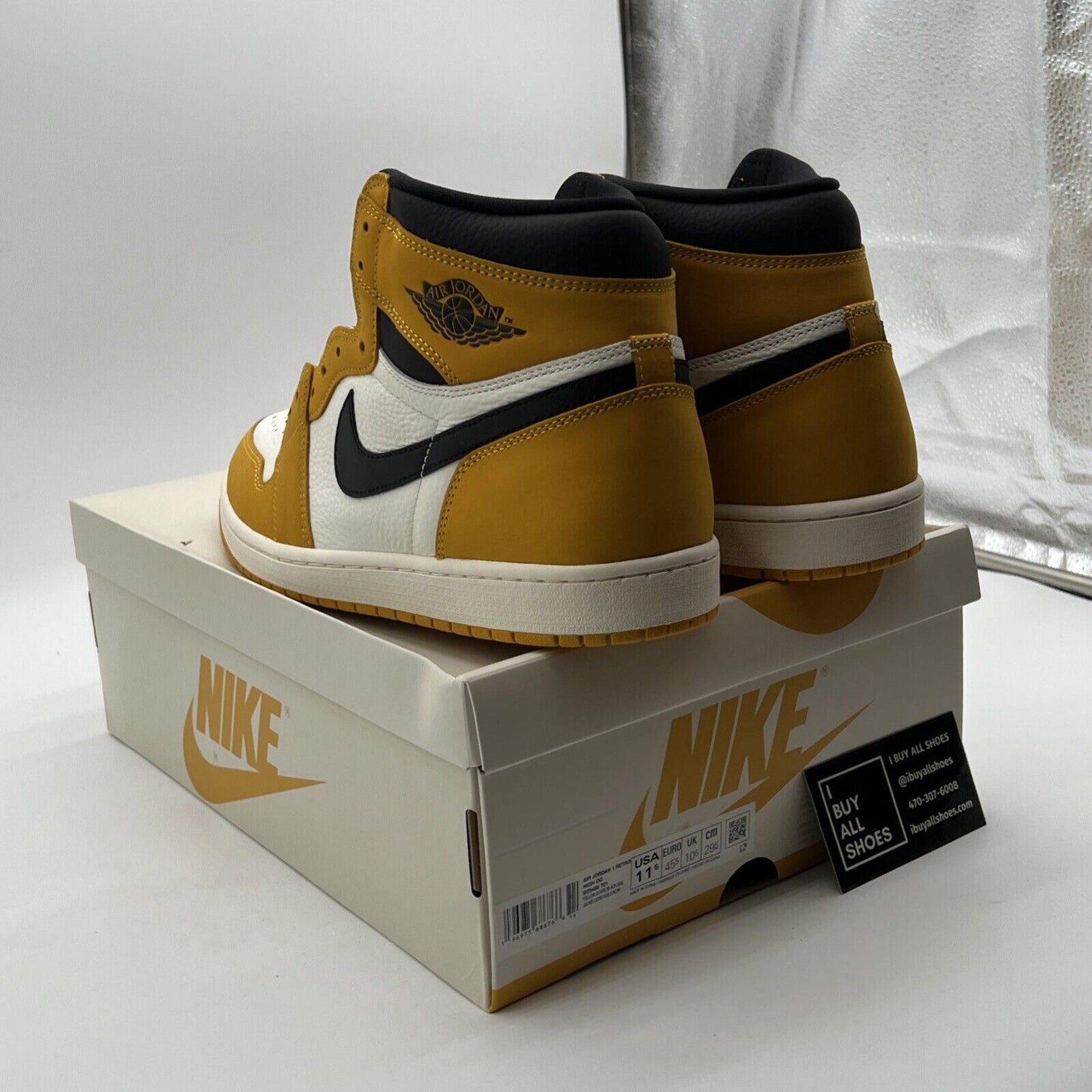 Size 11.5 - Air Jordan 1 Retro OG High Yellow Ochre (DZ5485-701)