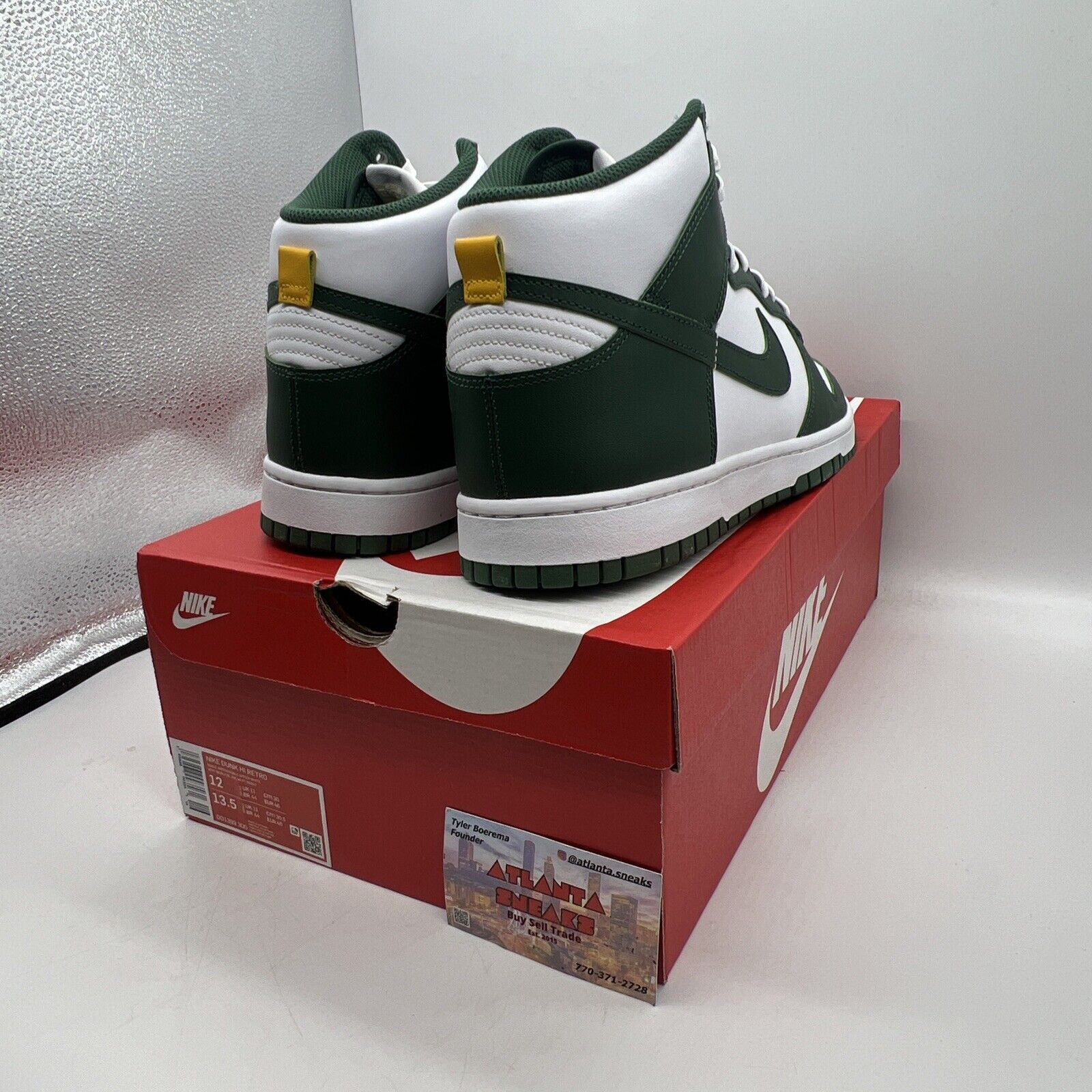 Size 12 - Nike Dunk High Australia Brand New Og All