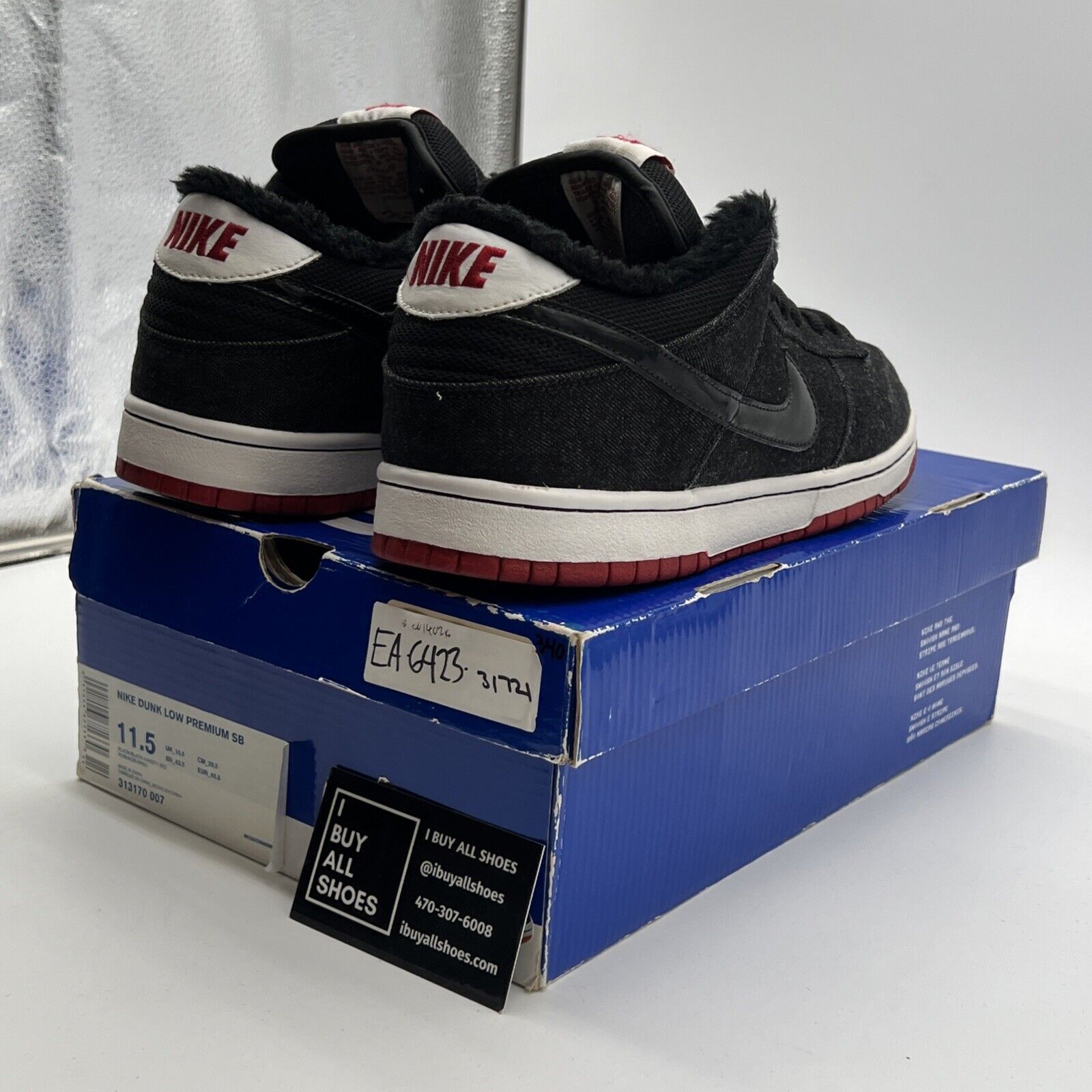 Size 11.5 - Nike Dunk Premium SB Low Larry Perkins (313170-007)