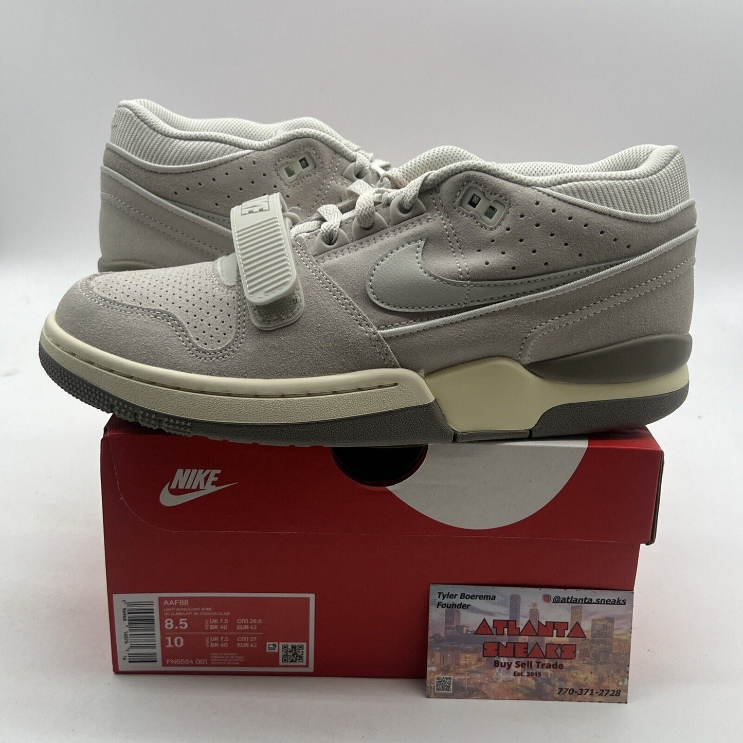 Size 8.5 - Nike Air Alpha Force 88 Light Bone (FN6594-001)