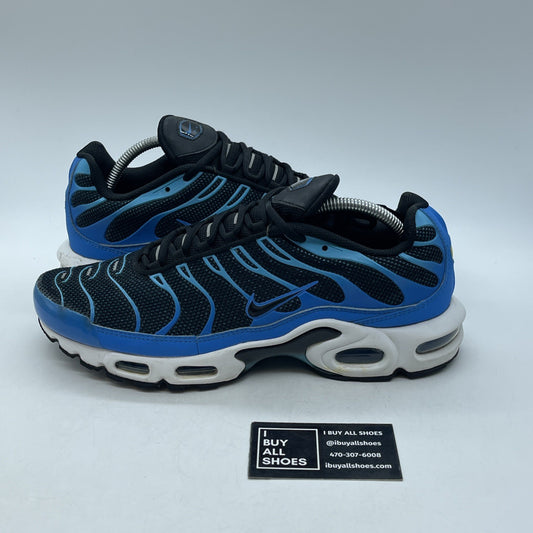 Size 10.5 - Nike Air Max Plus University Blue Black Suede (852630-410)