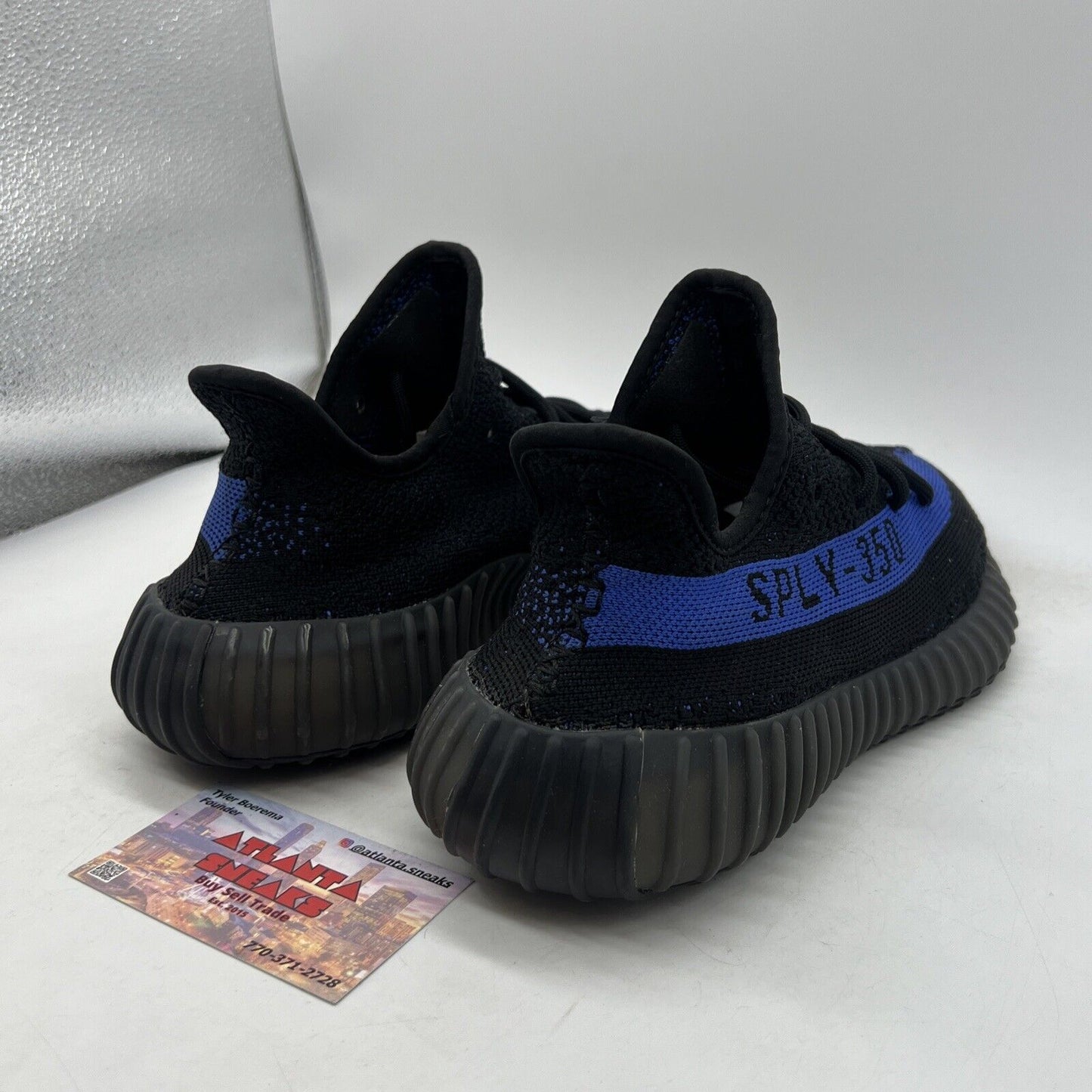 Size 6.5 - adidas Yeezy Boost 350 V2 Low Dazzling Blue Black (GY7164)