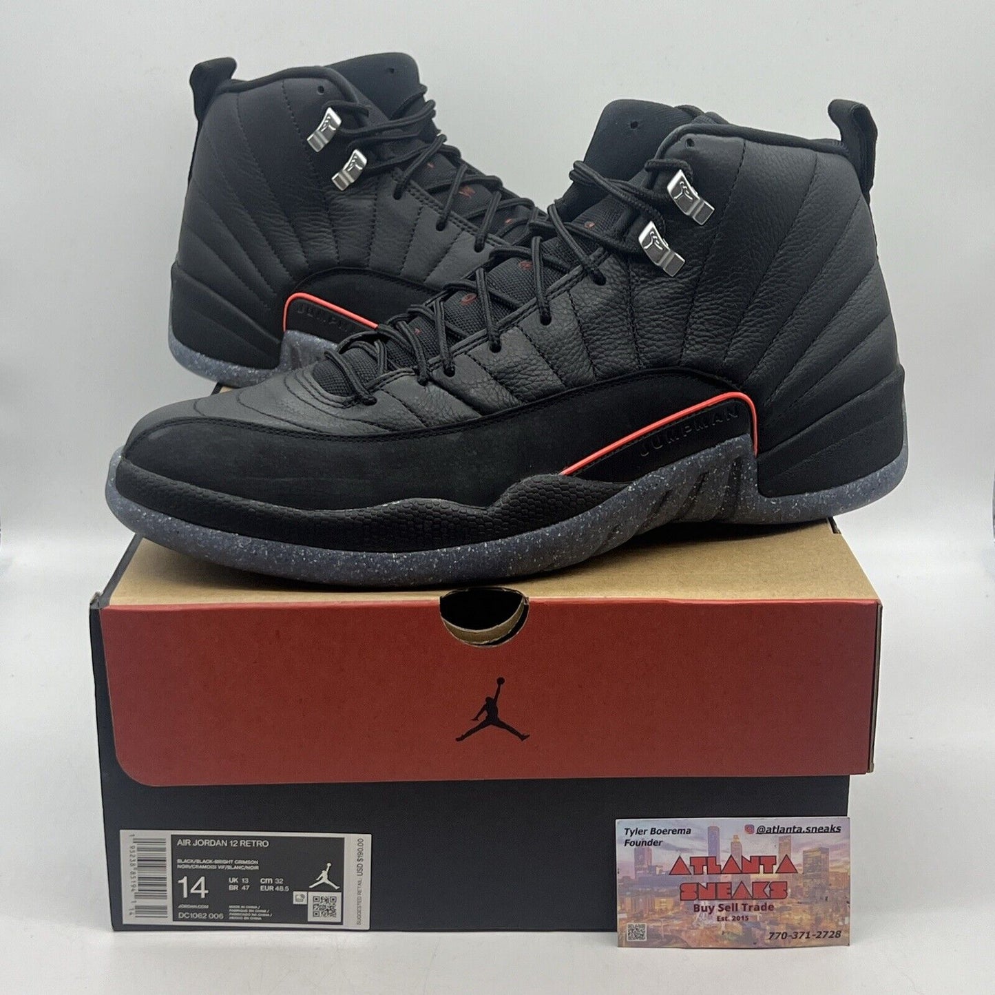 Size 14 - Jordan 12 Retro Utility Brand New Og All