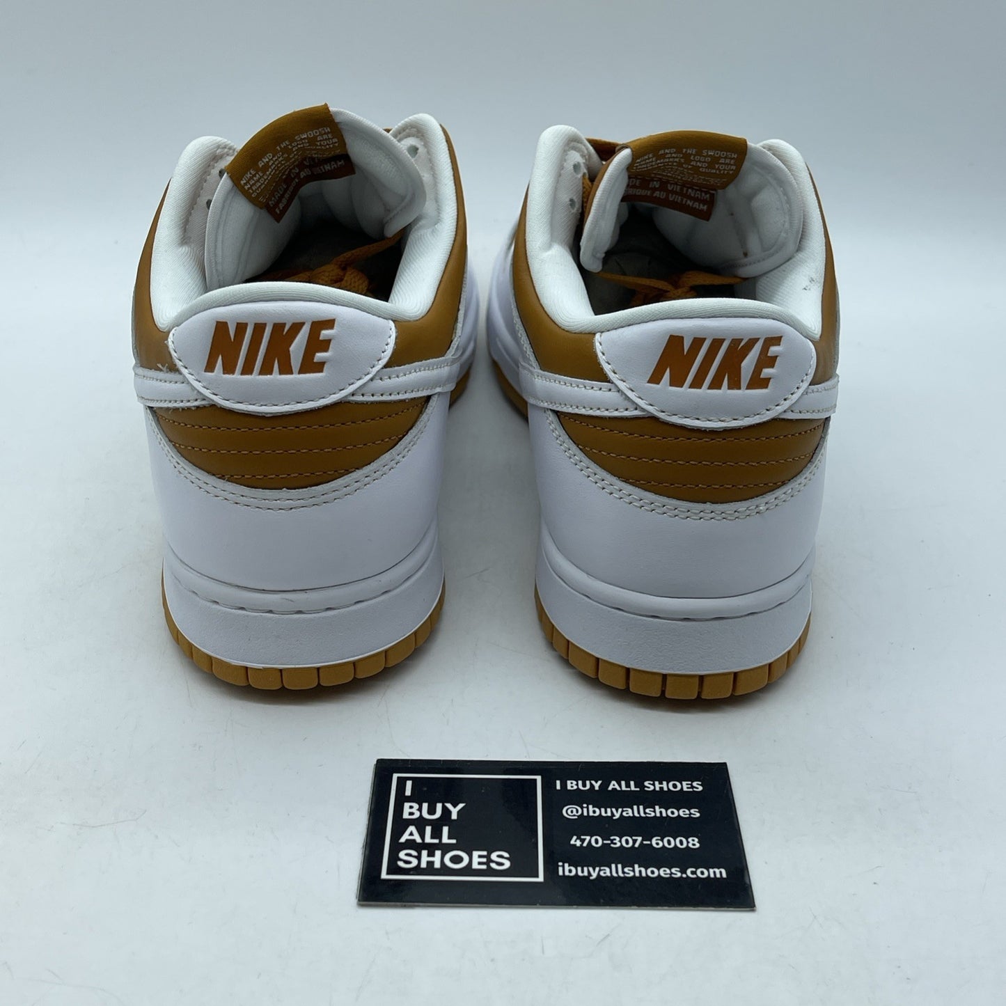 Size 10 - Nike Dunk CO.JP 2024 Low Reverse Curry White Brown (FQ6965-700)