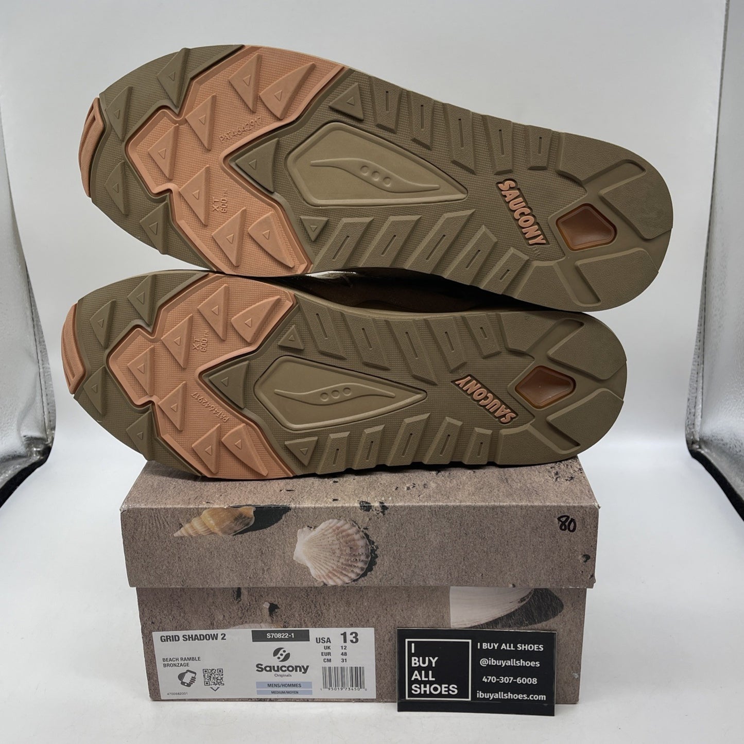 Size 13 - Saucony Colour Plus Companie x Grid Shadow 2 Beach Ramble (S70822-1)