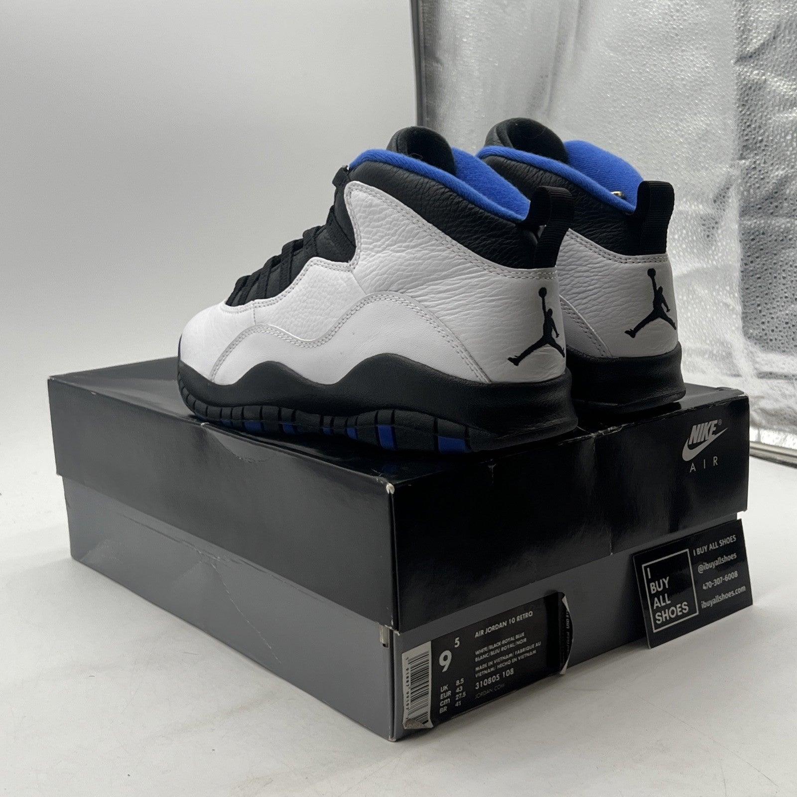 Size 9.5 - Air Jordan 10 Retro 2018 Orlando (310805-108)